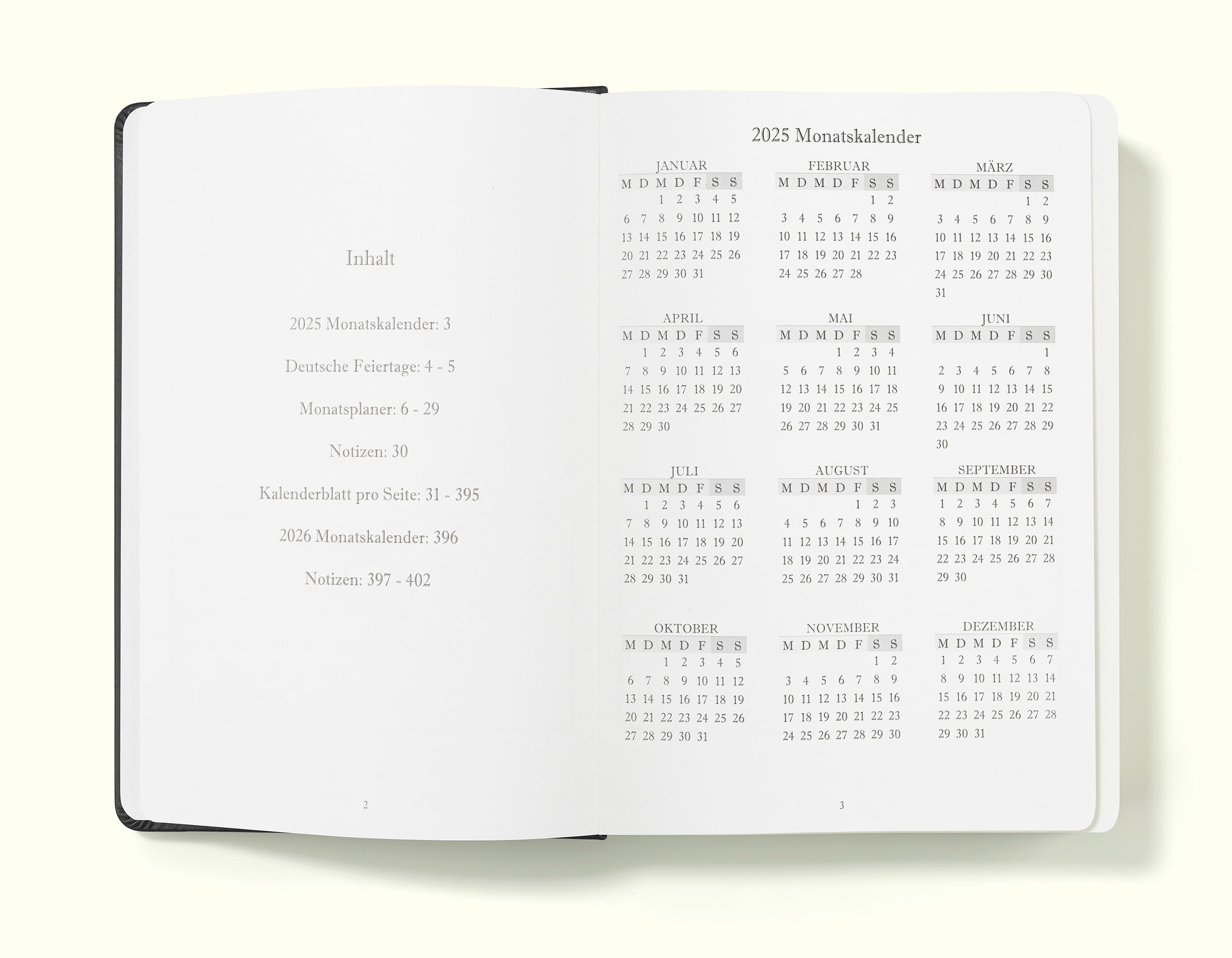 The Executive Journal – 2025 Daily Planner and Diary