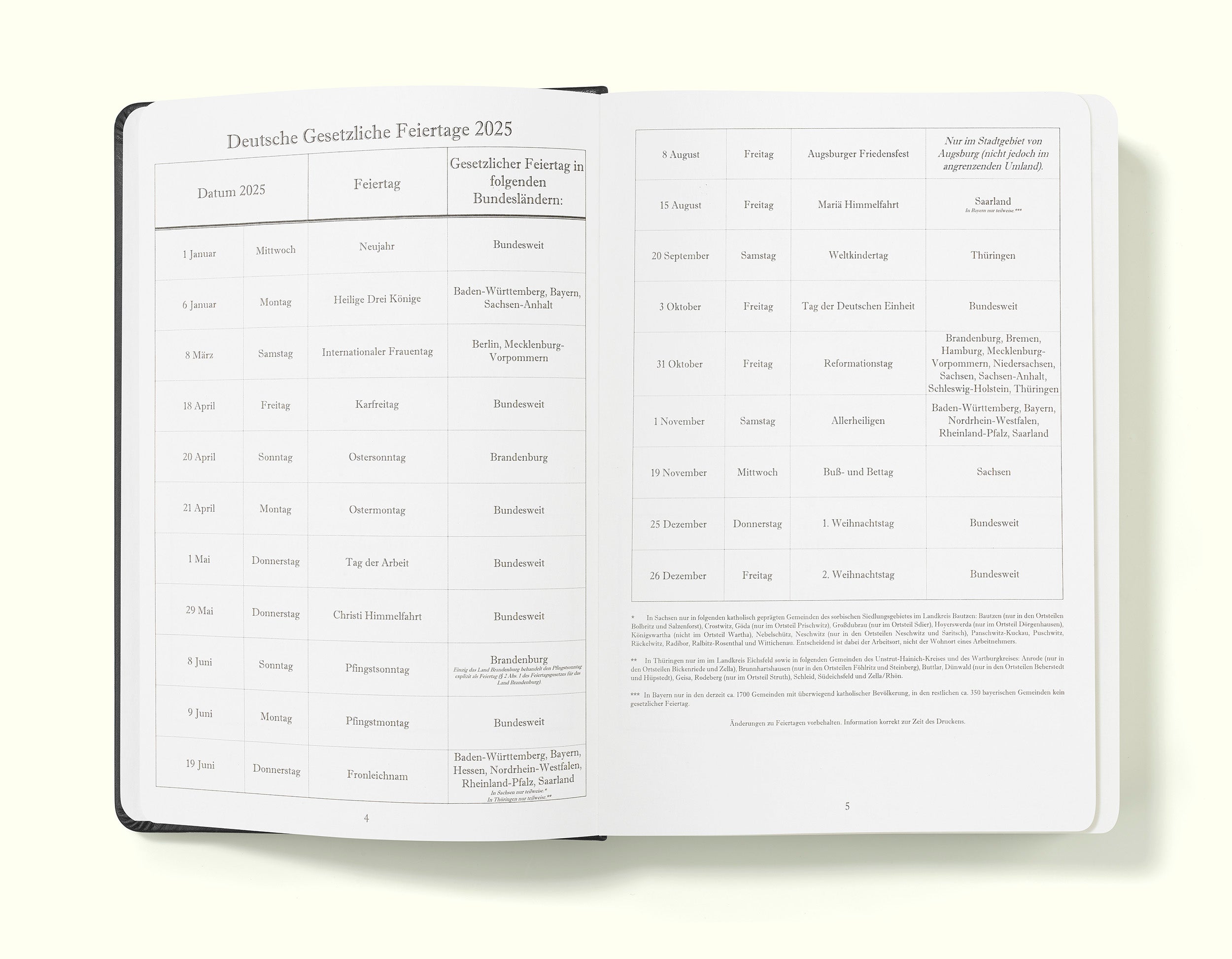 The Executive Journal – 2025 Daily Planner and Diary