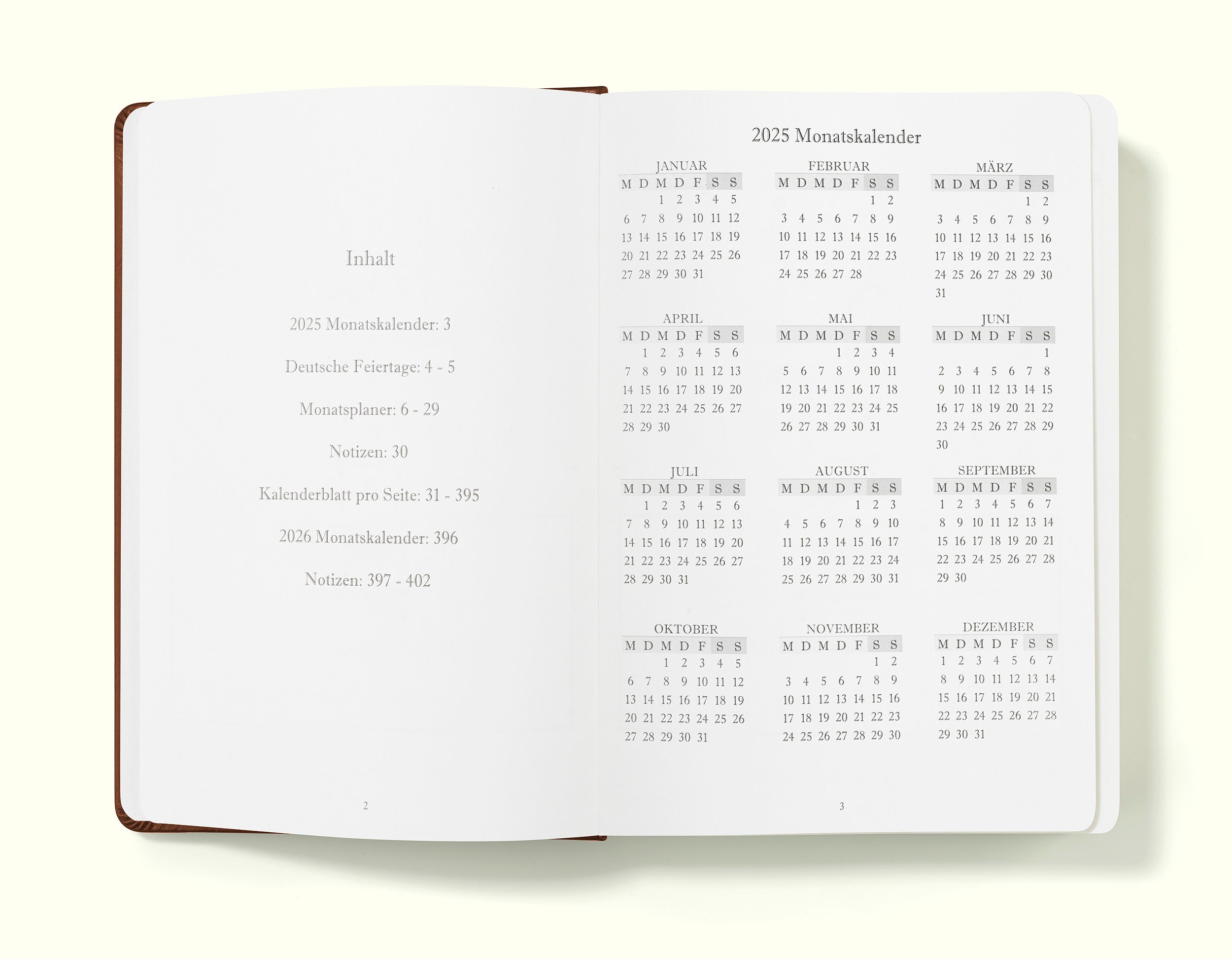 The Executive Journal – 2025 Daily Planner and Diary