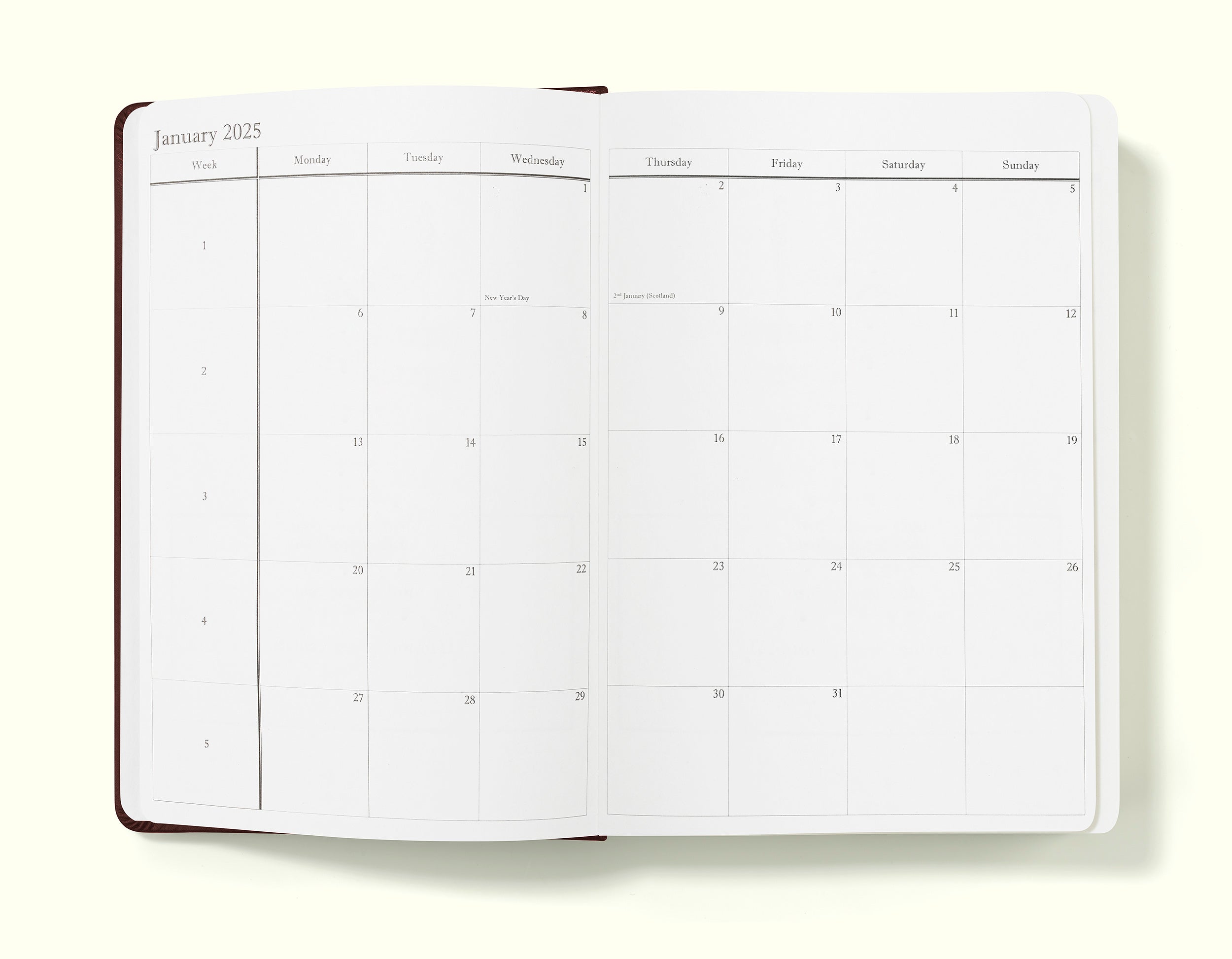 The Executive Journal – 2025 Daily Planner and Diary