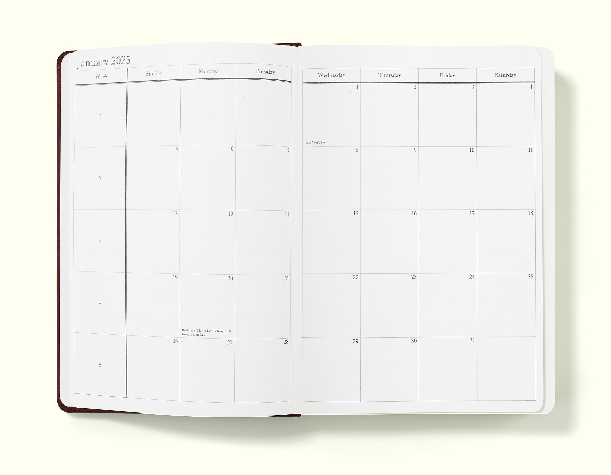The Executive Journal – 2025 Daily Planner and Diary