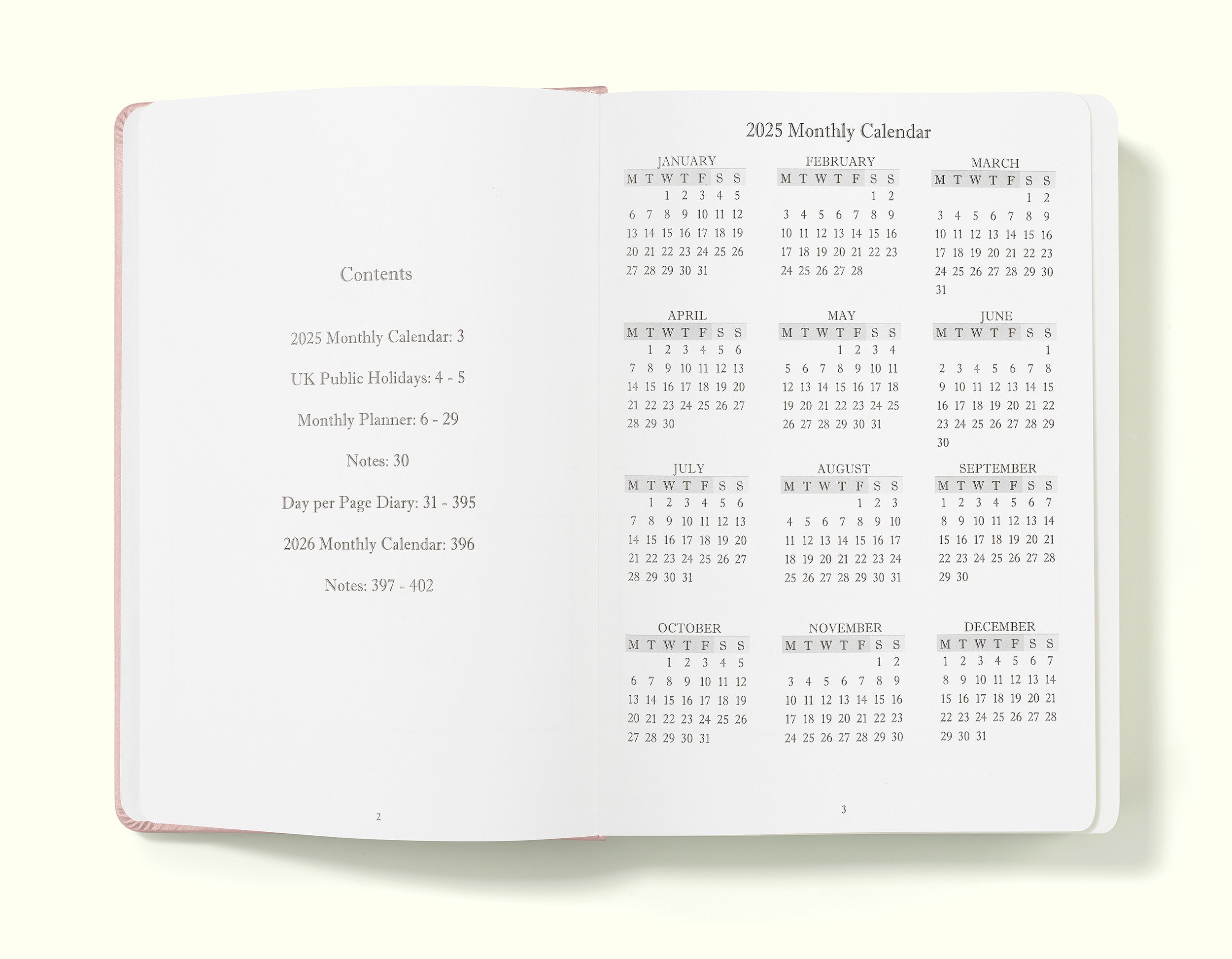 The Executive Journal – 2025 Daily Planner and Diary