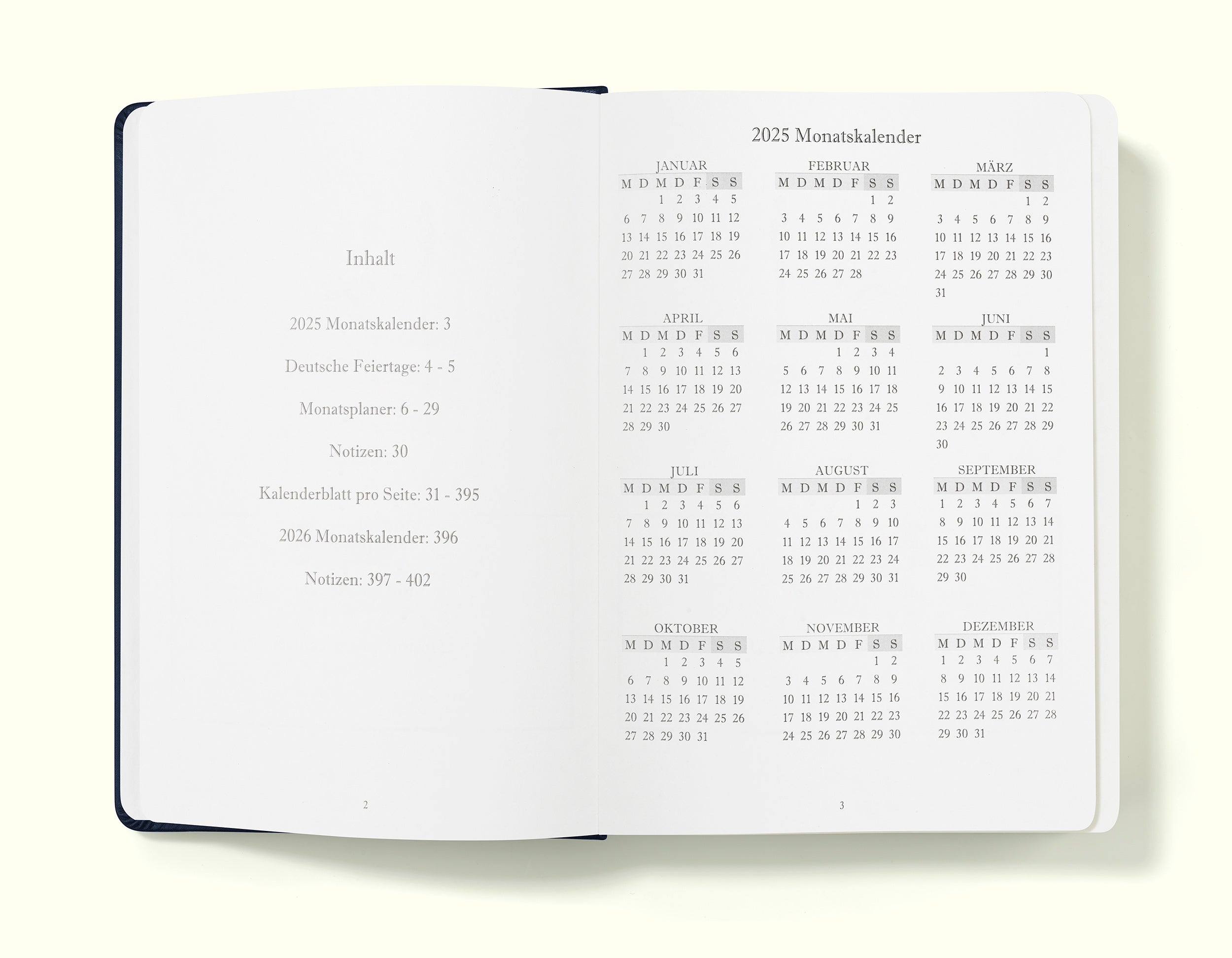 The Executive Journal – 2025 Daily Planner and Diary