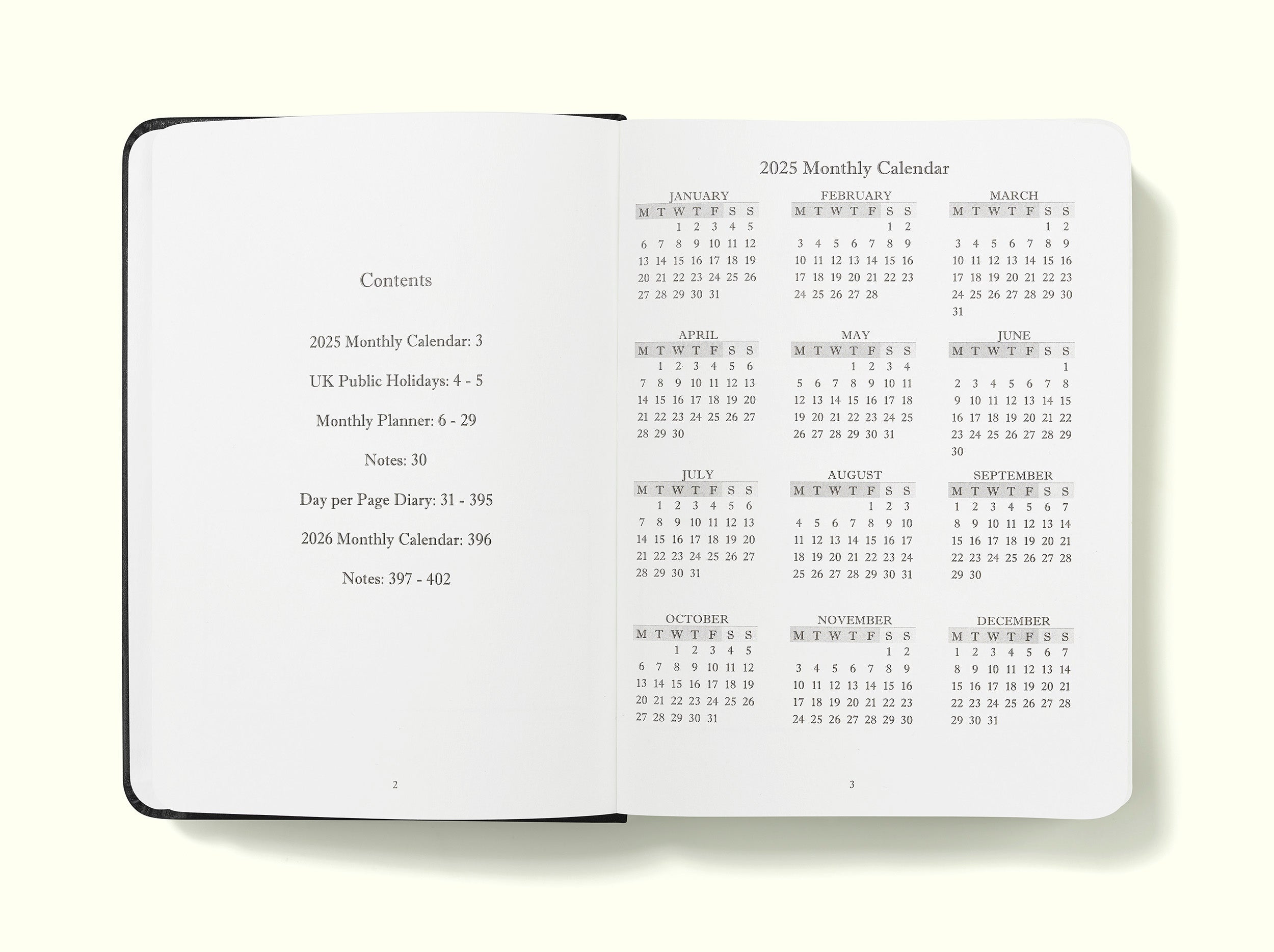 The Executive Journal – 2025 Daily Planner and Diary