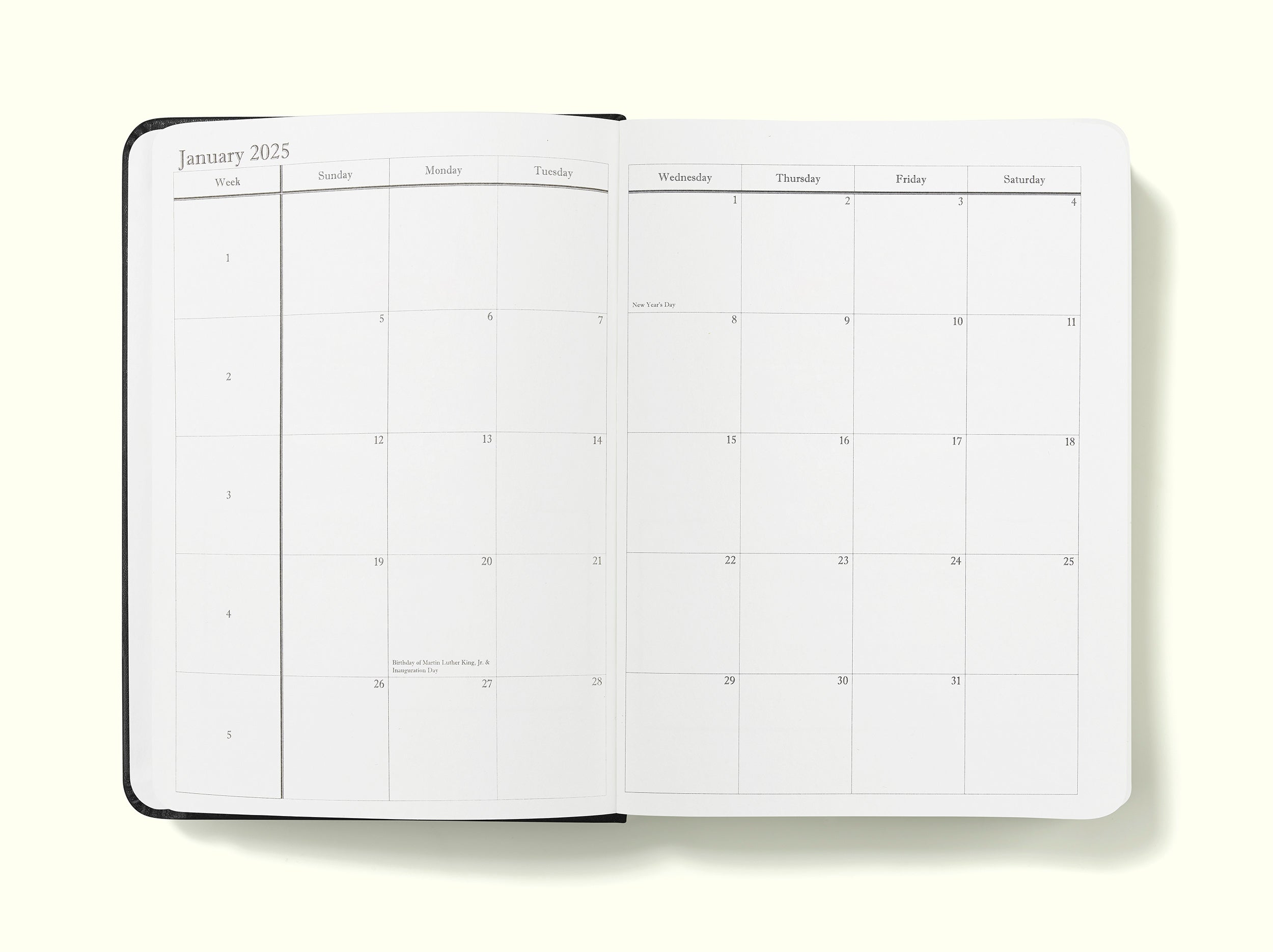 The Executive Journal – 2025 Daily Planner and Diary