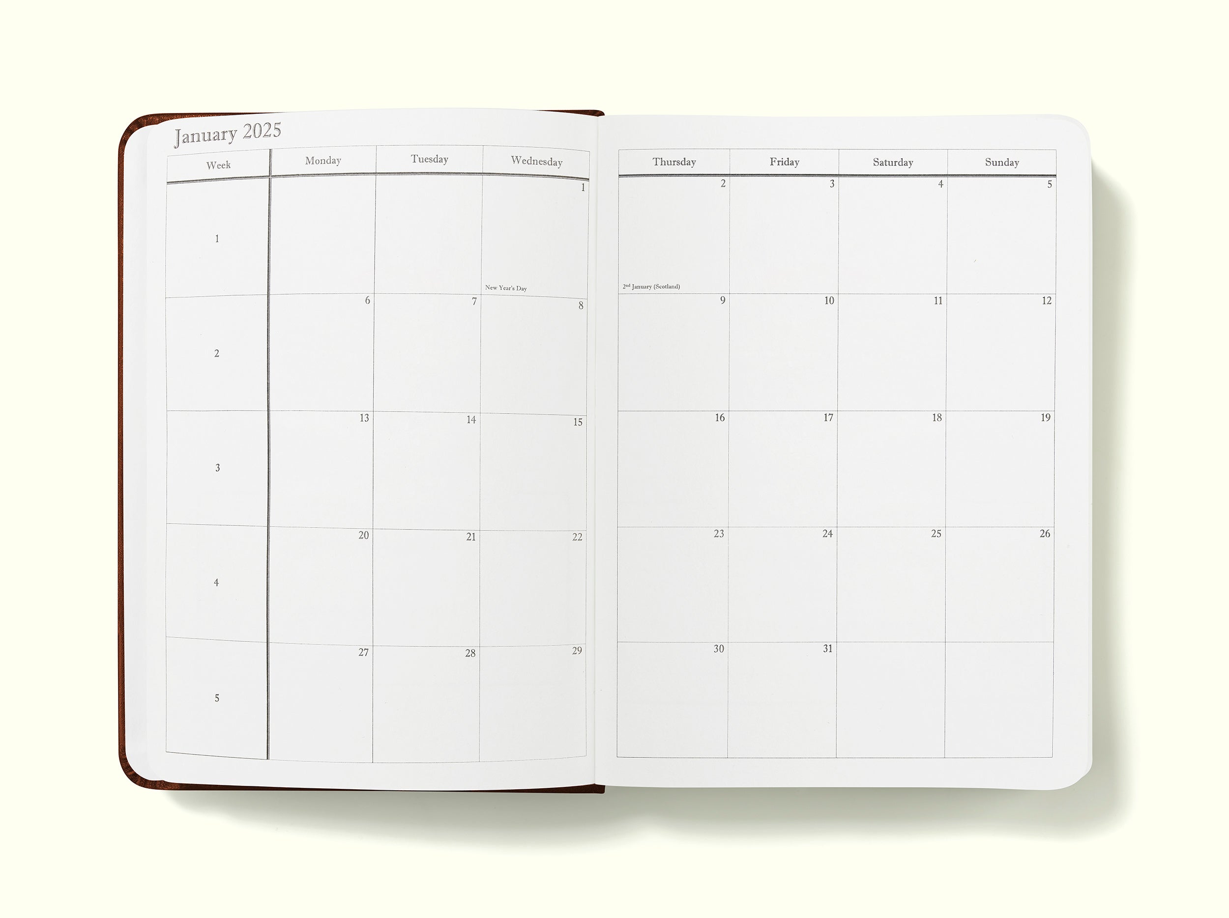 The Executive Journal – 2025 Daily Planner and Diary