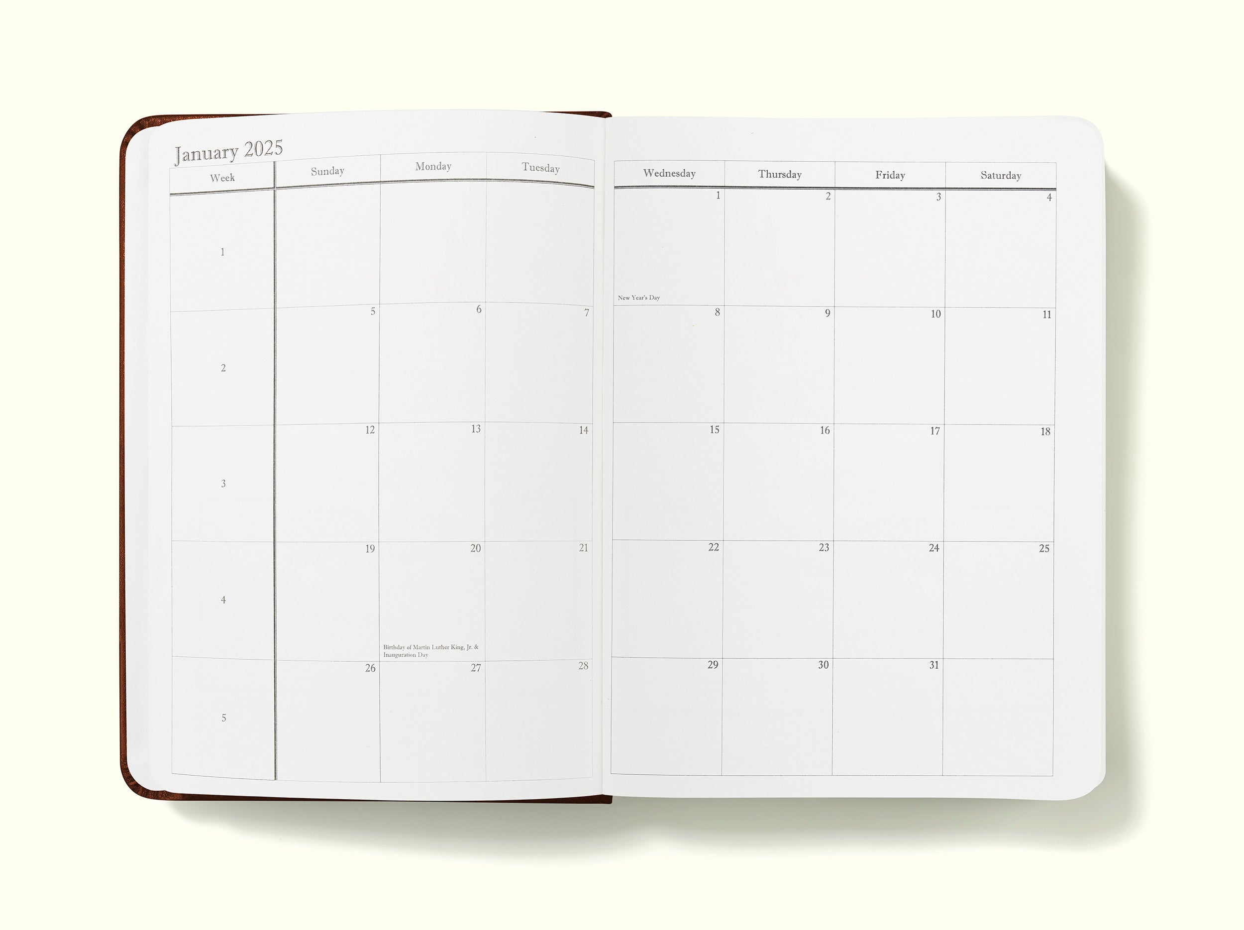 The Executive Journal – 2025 Daily Planner and Diary