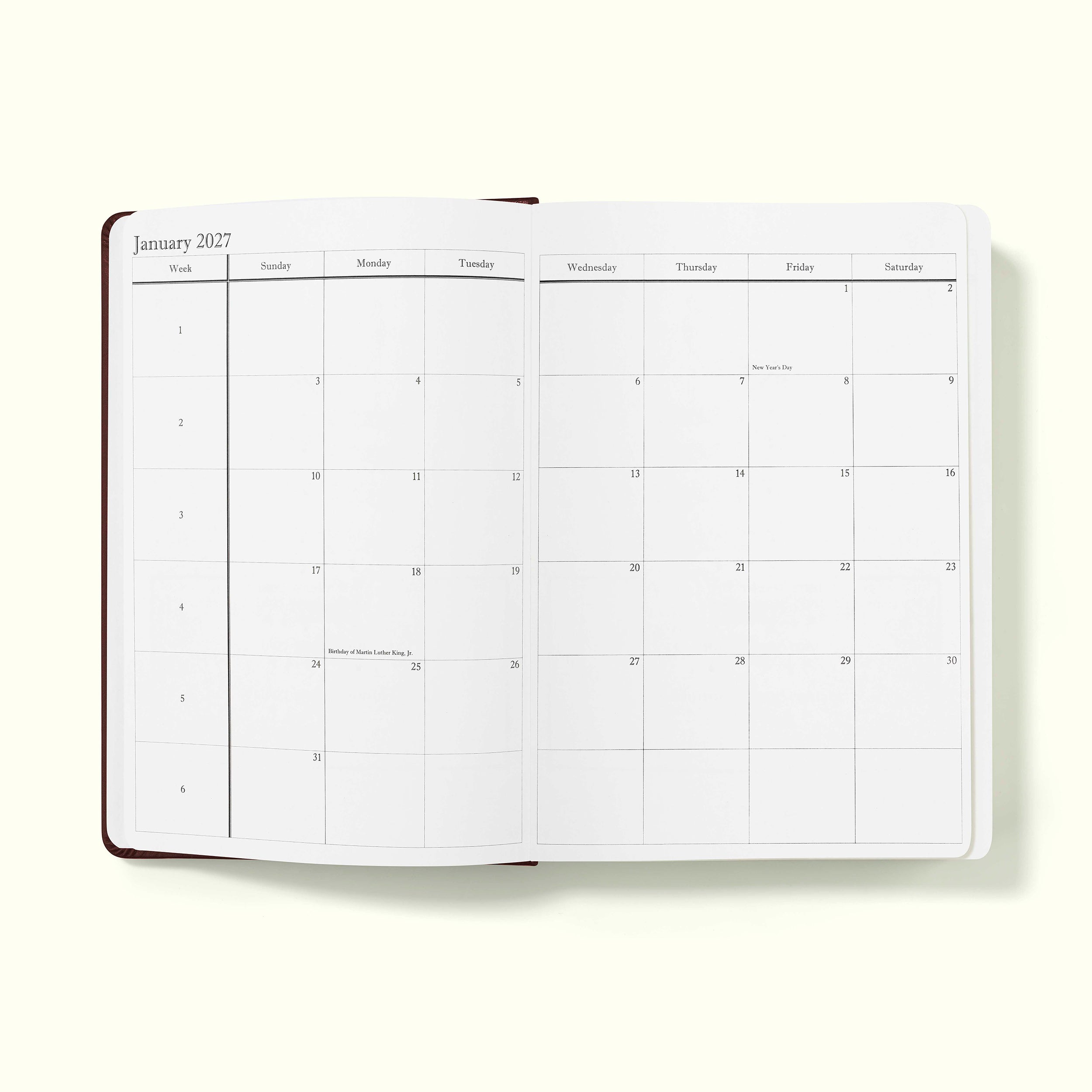 The Executive Journal - Mid-Year Edition - July 2026 to June 2027 – with US Public Holidays