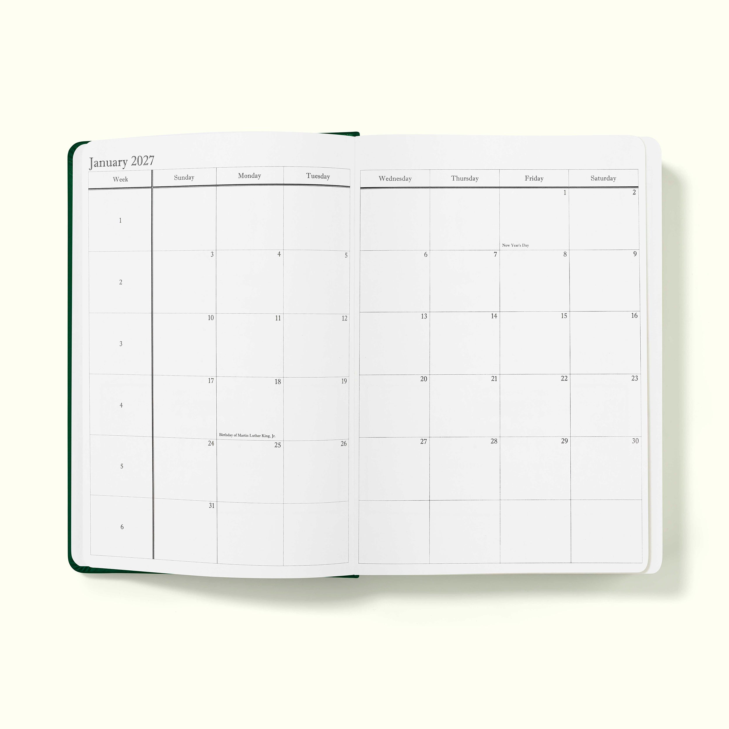 The Executive Journal - Mid-Year Edition - July 2026 to June 2027 – with US Public Holidays