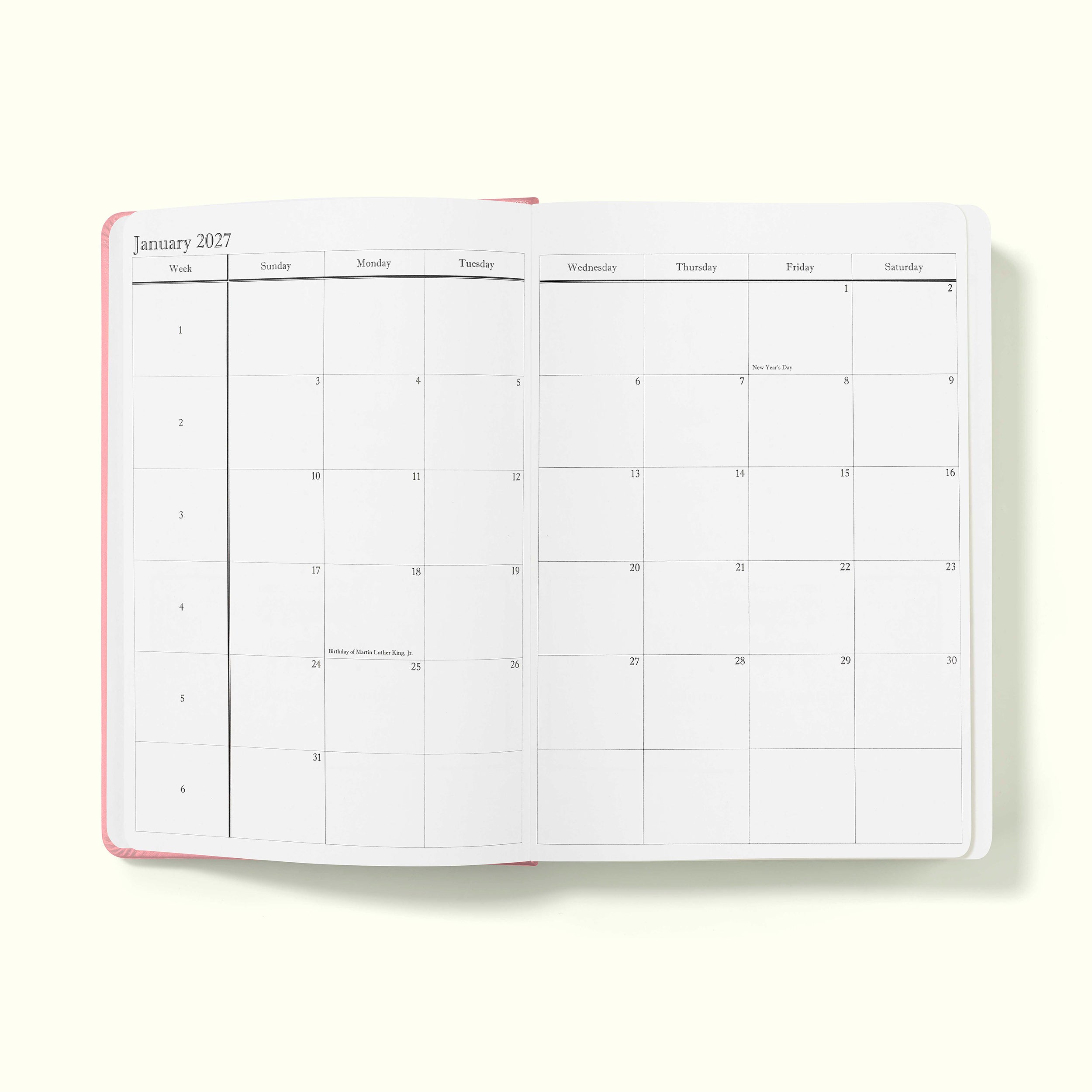 The Executive Journal - Mid-Year Edition - July 2026 to June 2027 – with US Public Holidays
