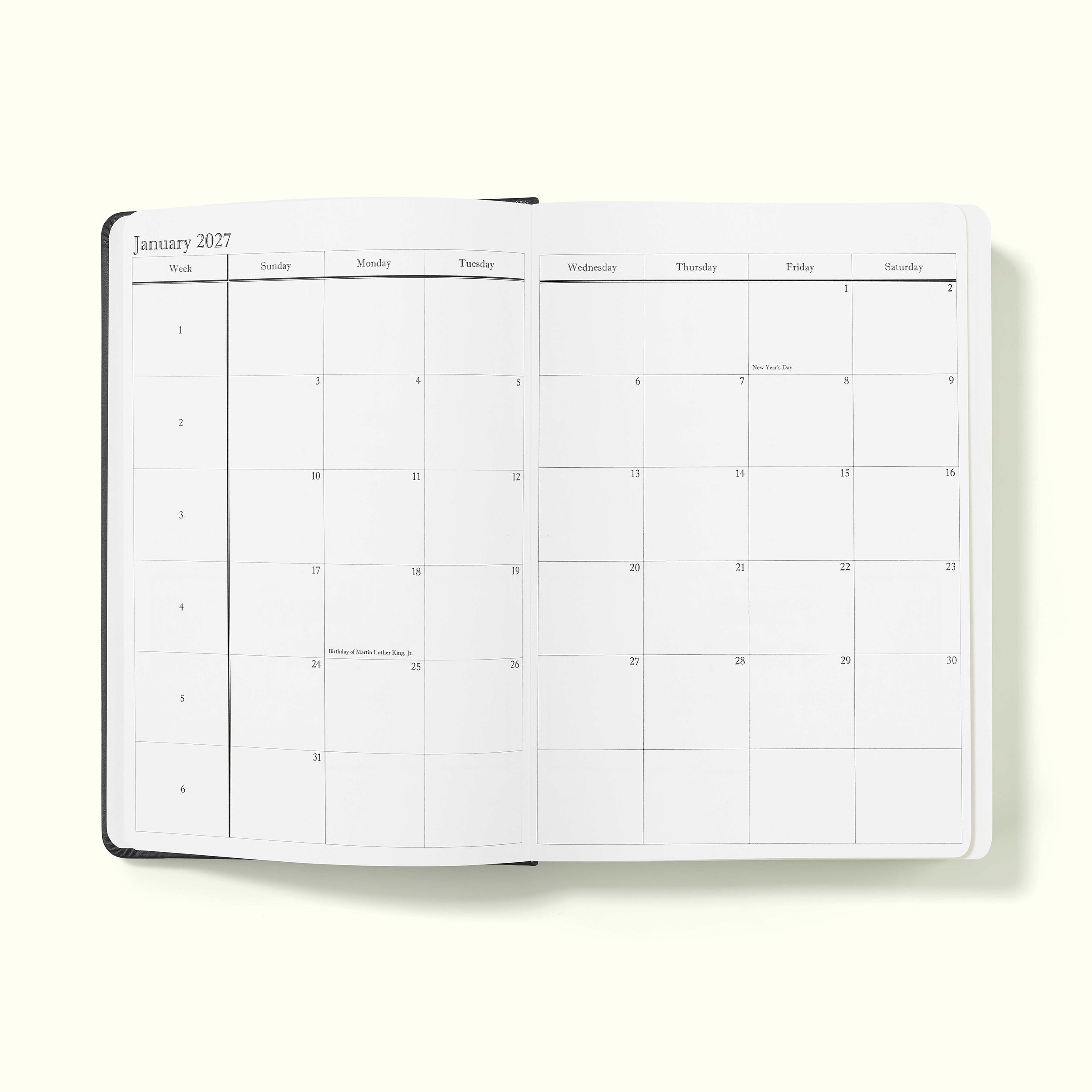 The Executive Journal - Mid-Year Edition - July 2026 to June 2027 – with US Public Holidays