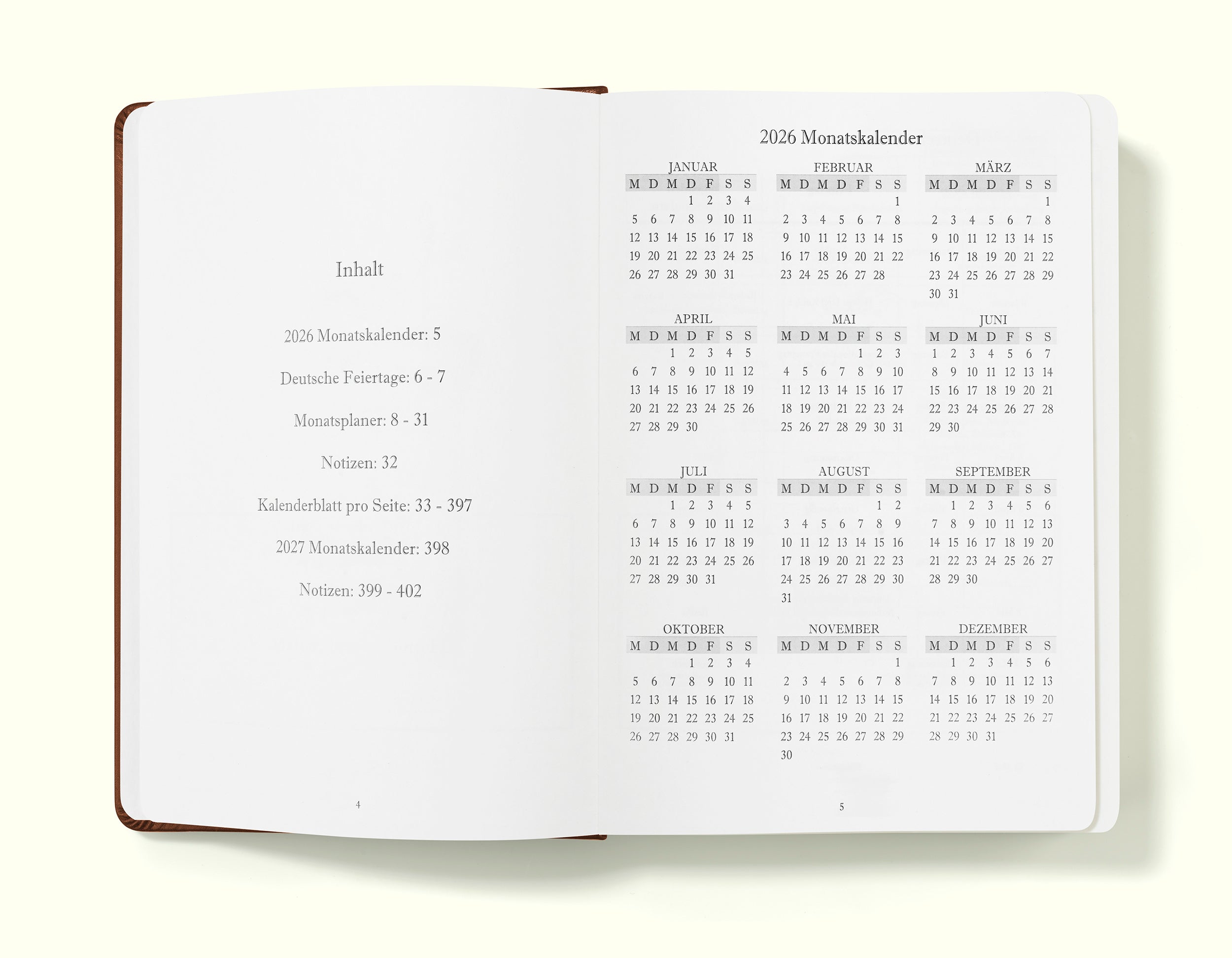 The Executive Journal – 2026 Daily Planner and Diary