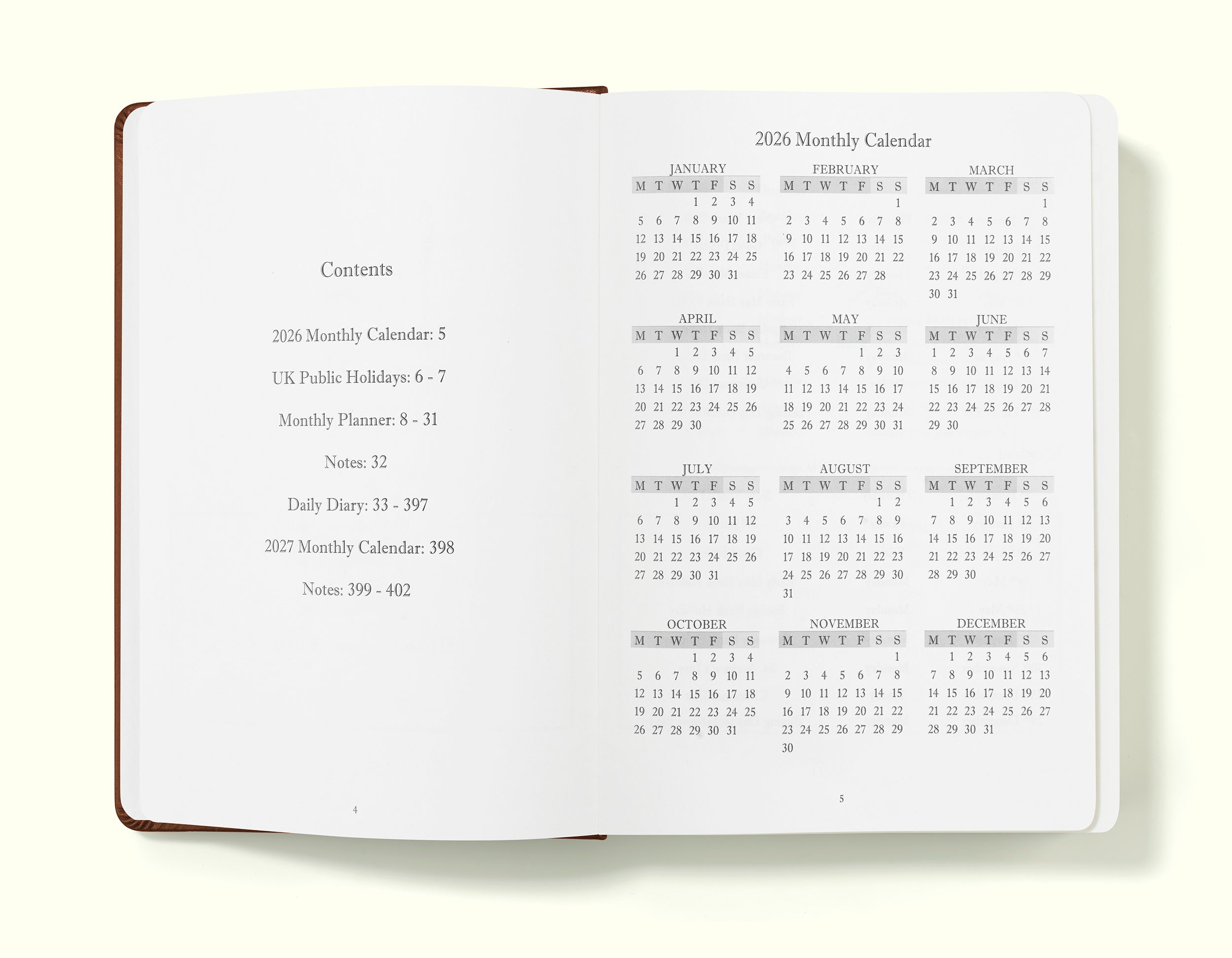 The Executive Journal – 2026 Daily Planner and Diary