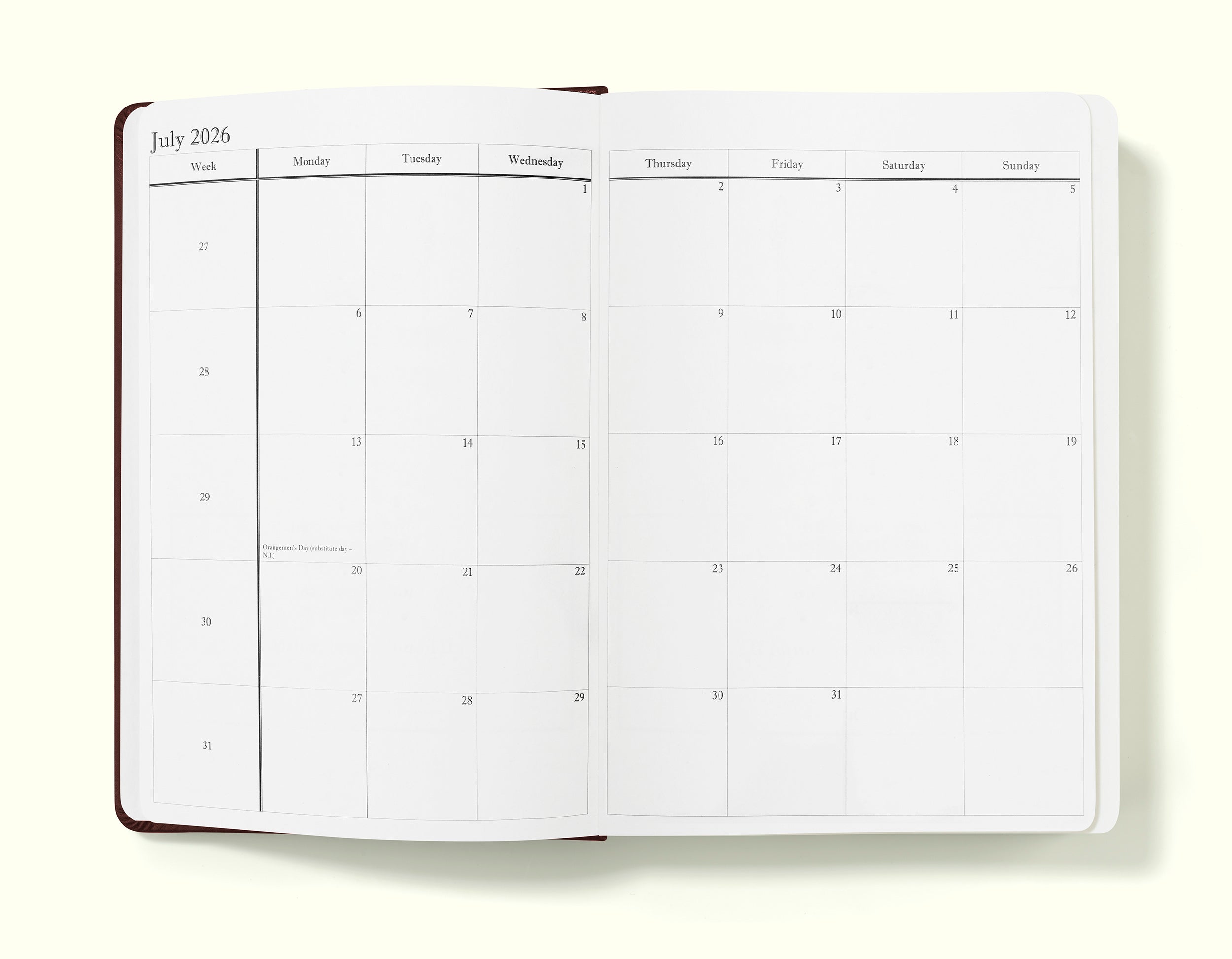 The Executive Journal – 2026 Daily Planner and Diary