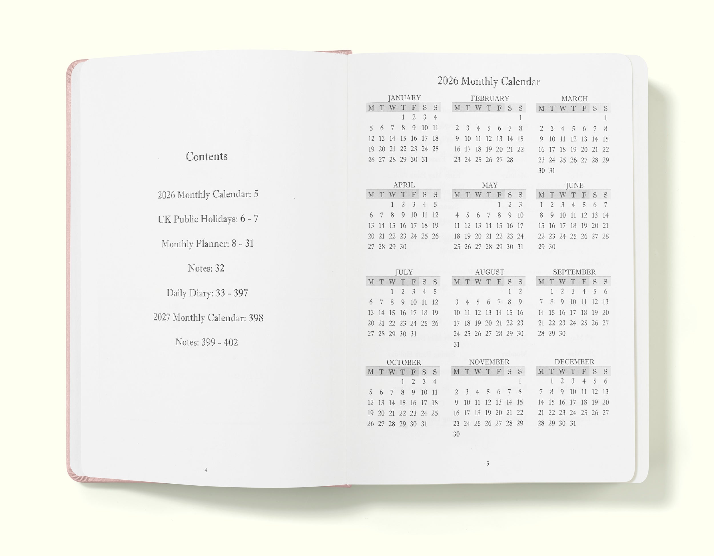 The Executive Journal – 2026 Daily Planner and Diary