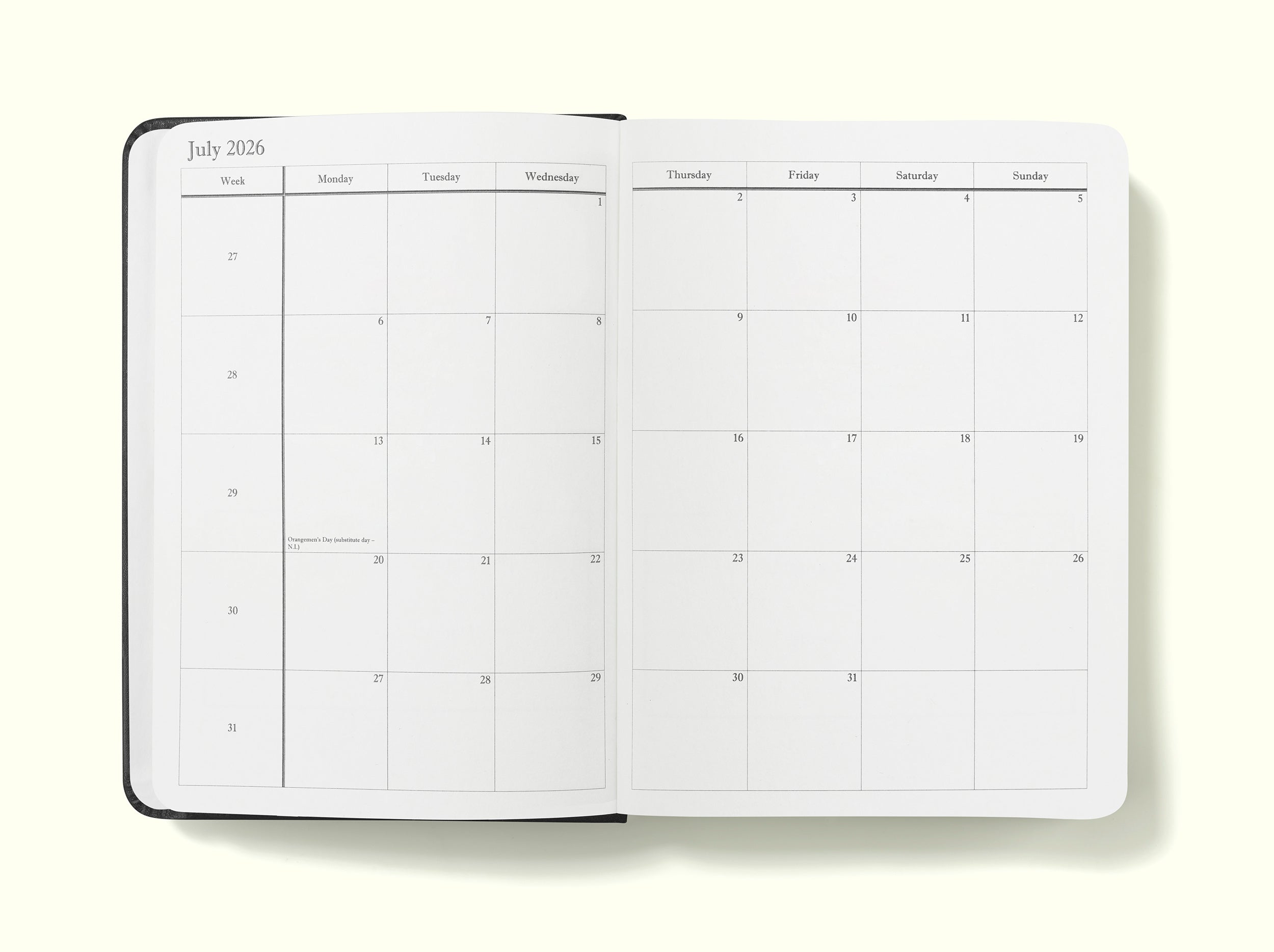 The Executive Journal – 2026 Daily Planner and Diary