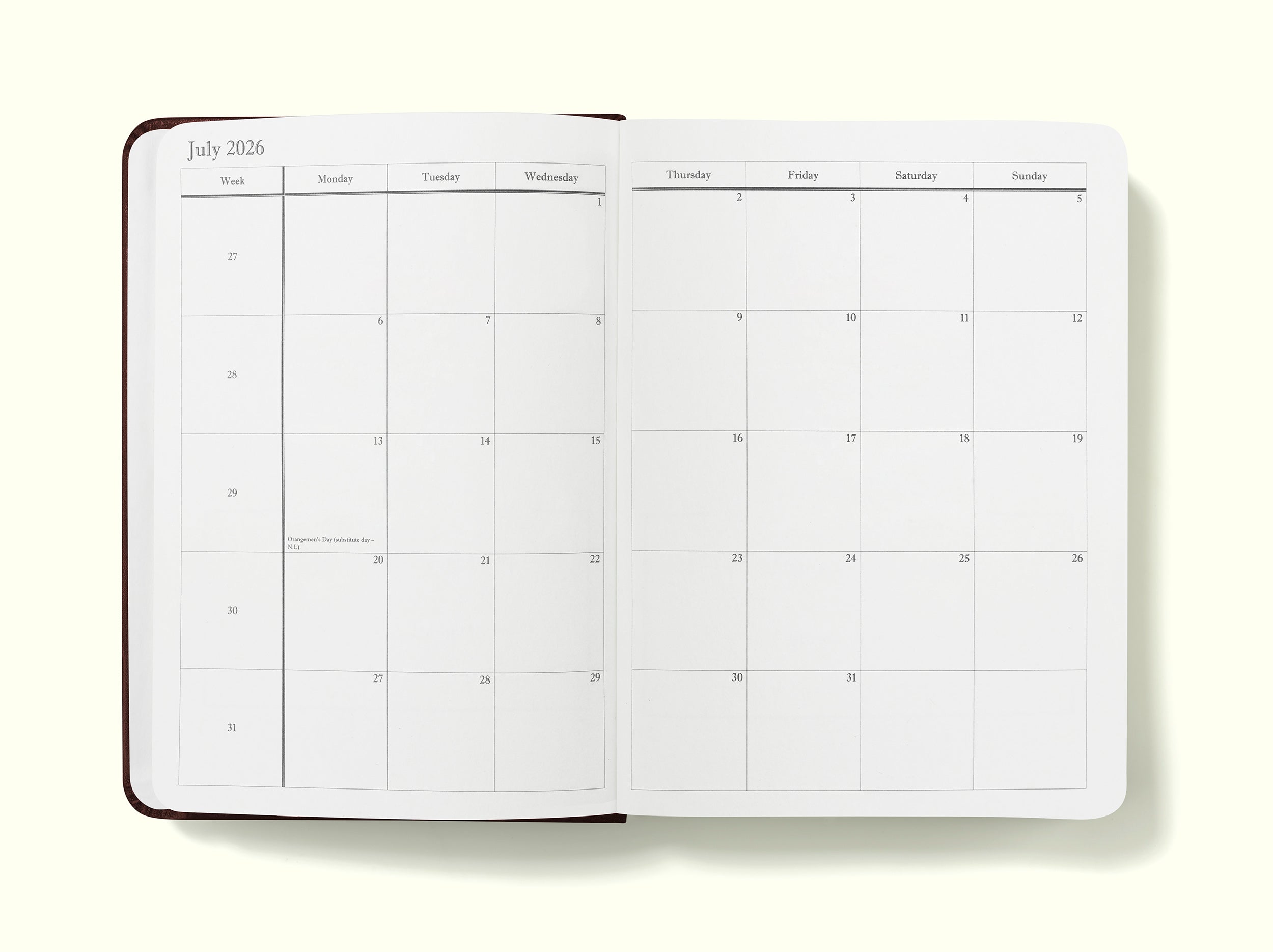 The Executive Journal – 2026 Daily Planner and Diary