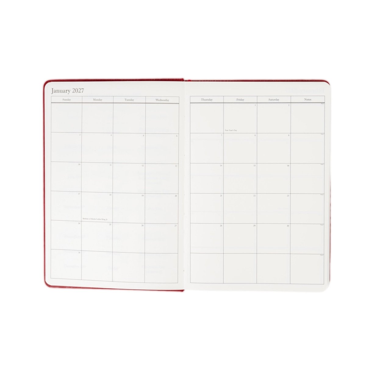 The Executive Journal – 2027 Edition – with US Public Holidays - Wykeham’s
