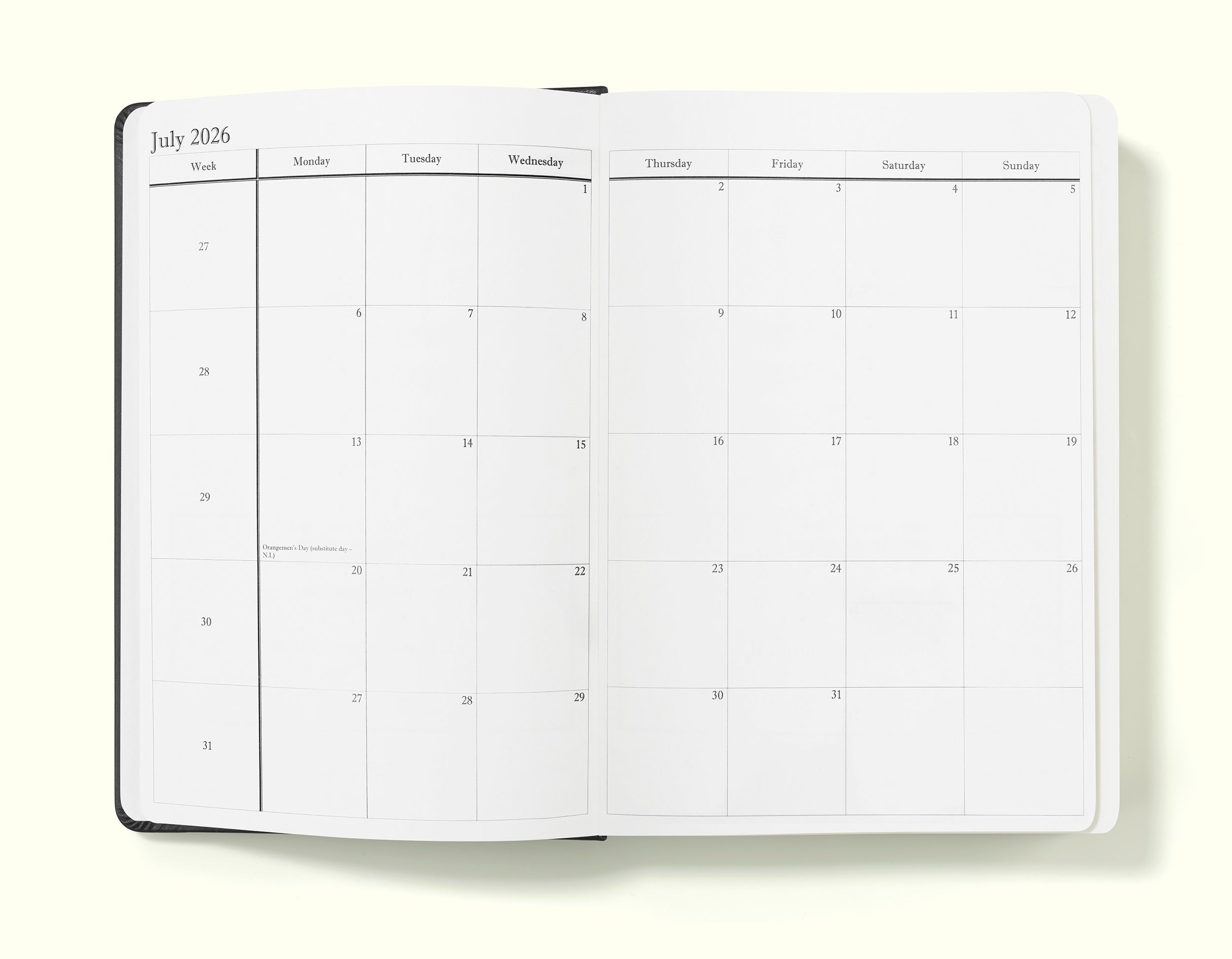 The Executive Journal – 2026 Daily Planner and Diary