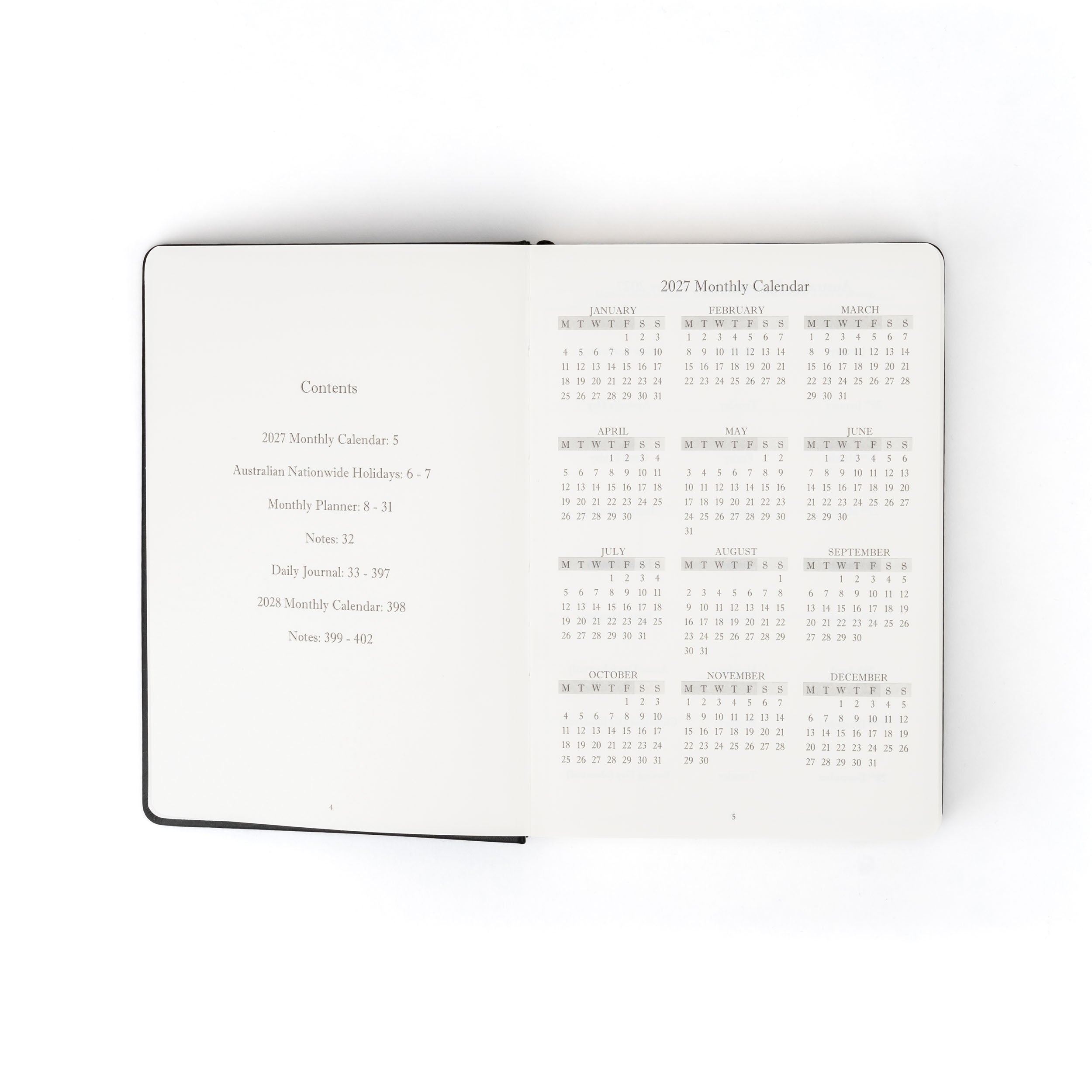 The Executive Journal – 2027 Edition – with Australian Public Holidays