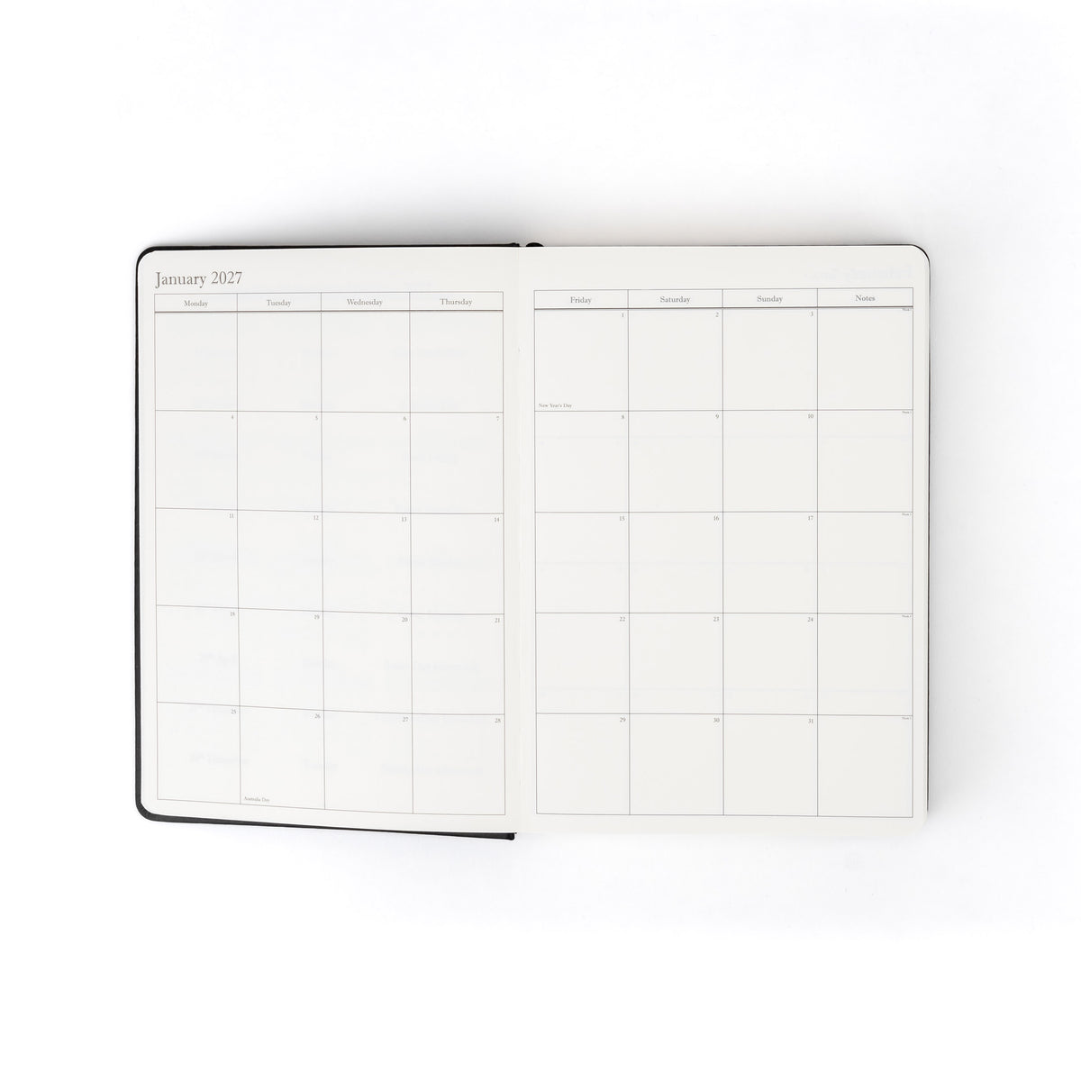 The Executive Journal – 2027 Edition – with Australian Public Holidays