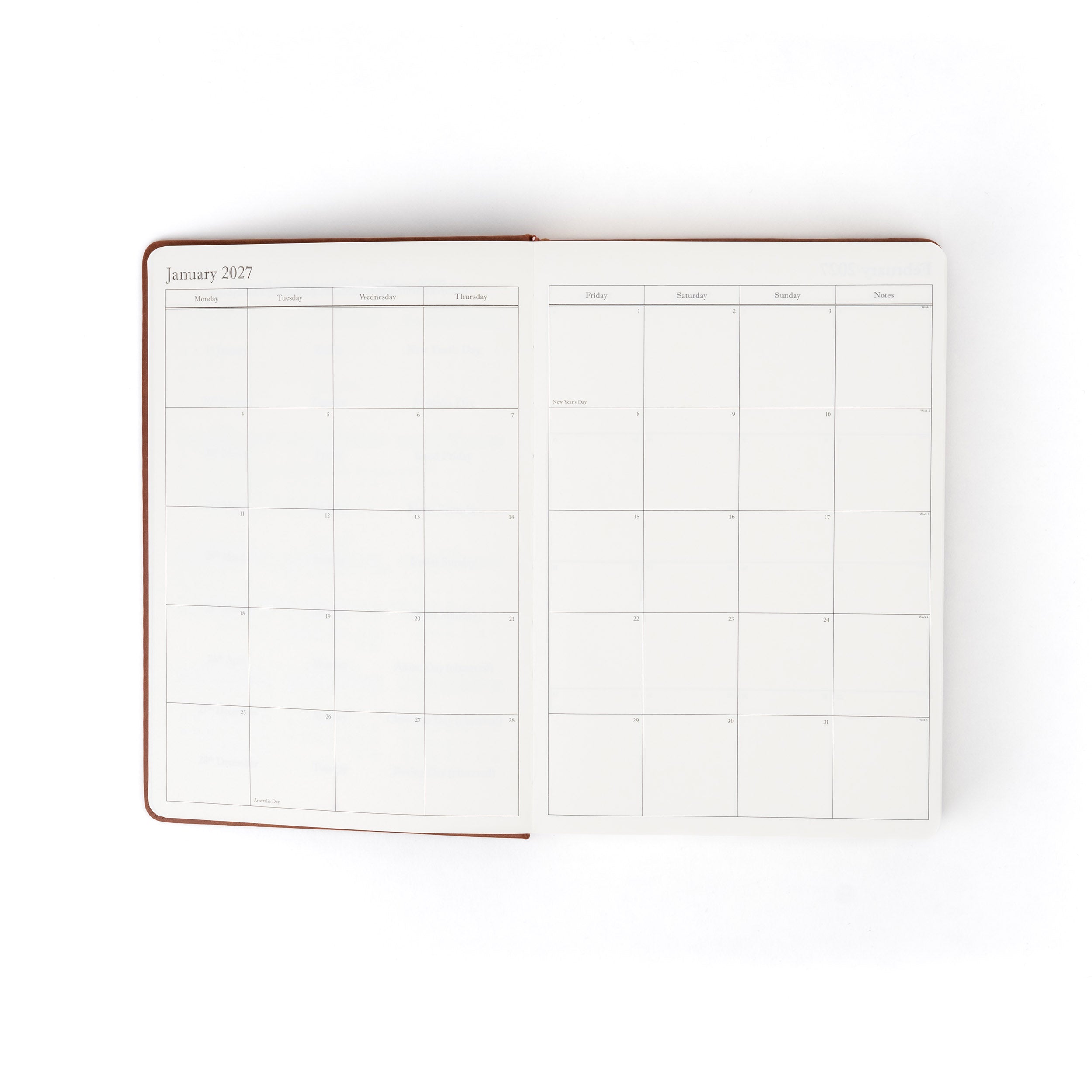The Executive Journal – 2027 Edition – with Australian Public Holidays