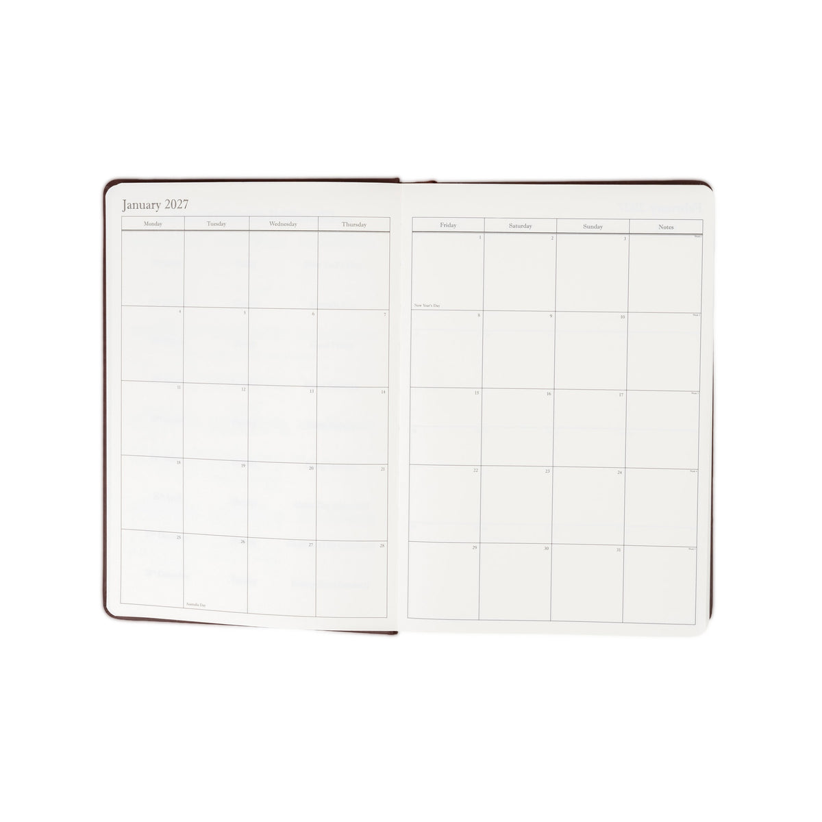The Executive Journal – 2027 Edition – with Australian Public Holidays