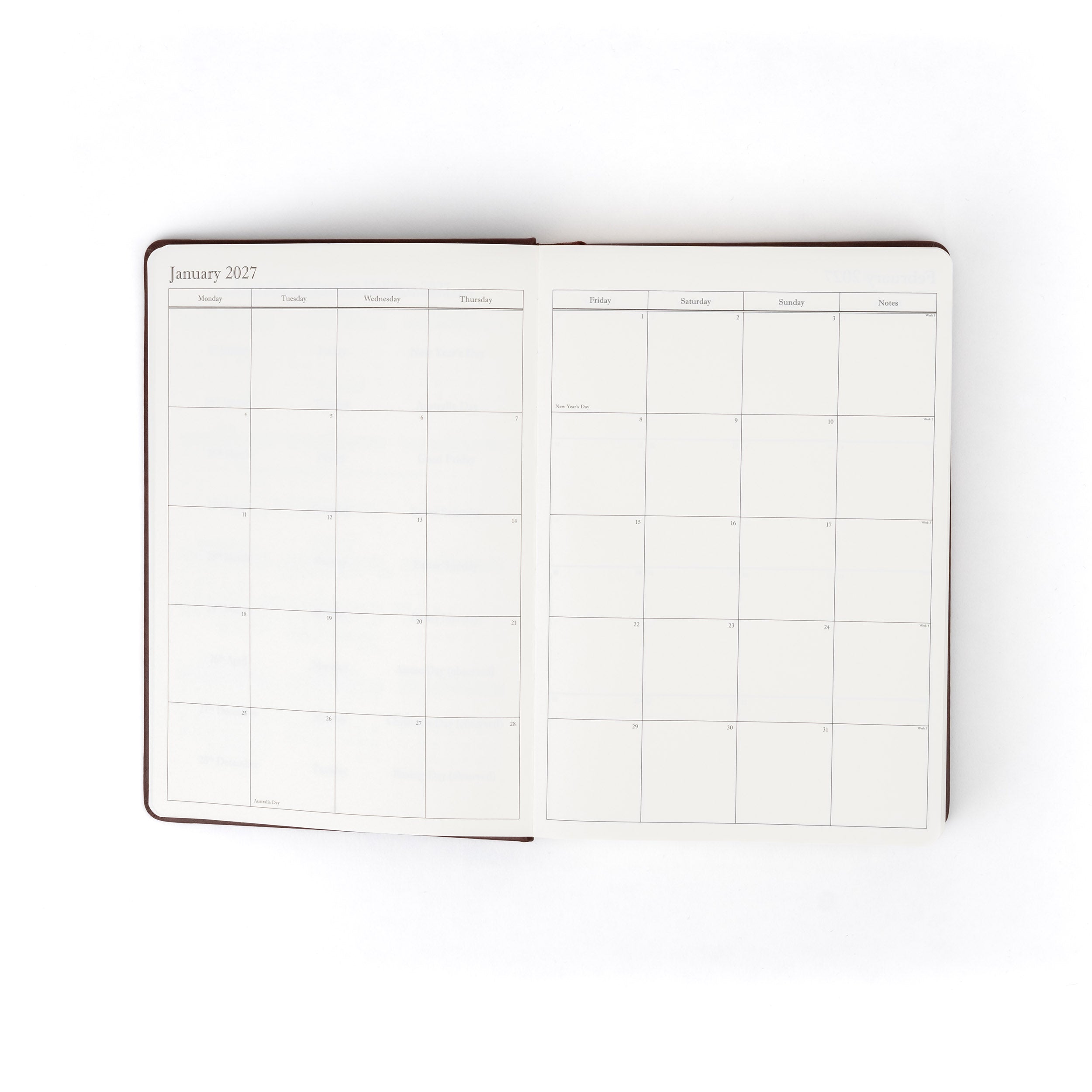 The Executive Journal – 2027 Edition – with Australian Public Holidays