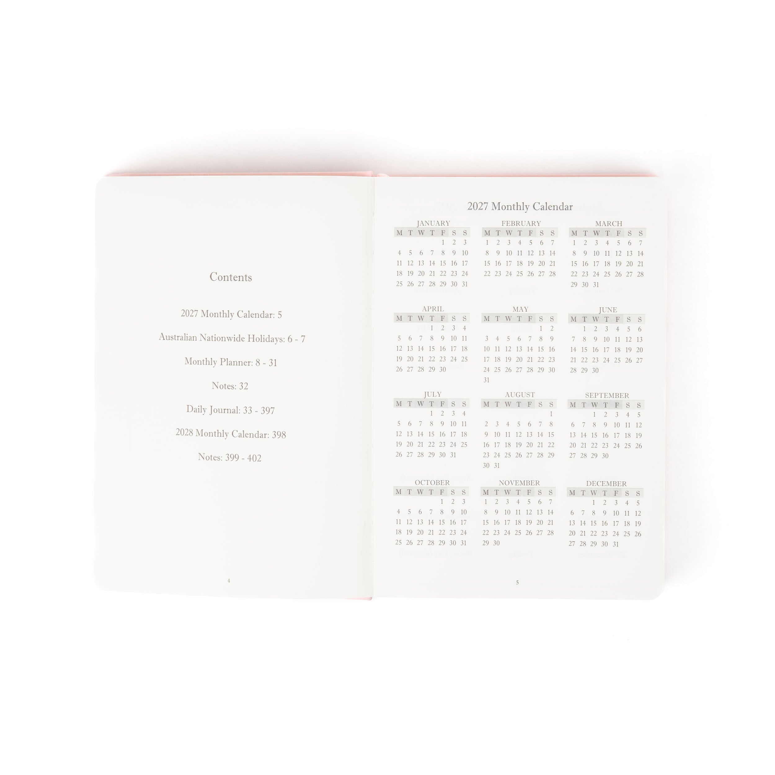 The Executive Journal – 2027 Edition – with Australian Public Holidays