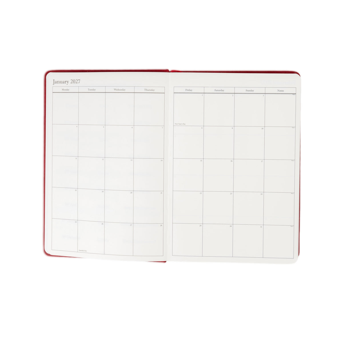 The Executive Journal – 2027 Edition – with Australian Public Holidays