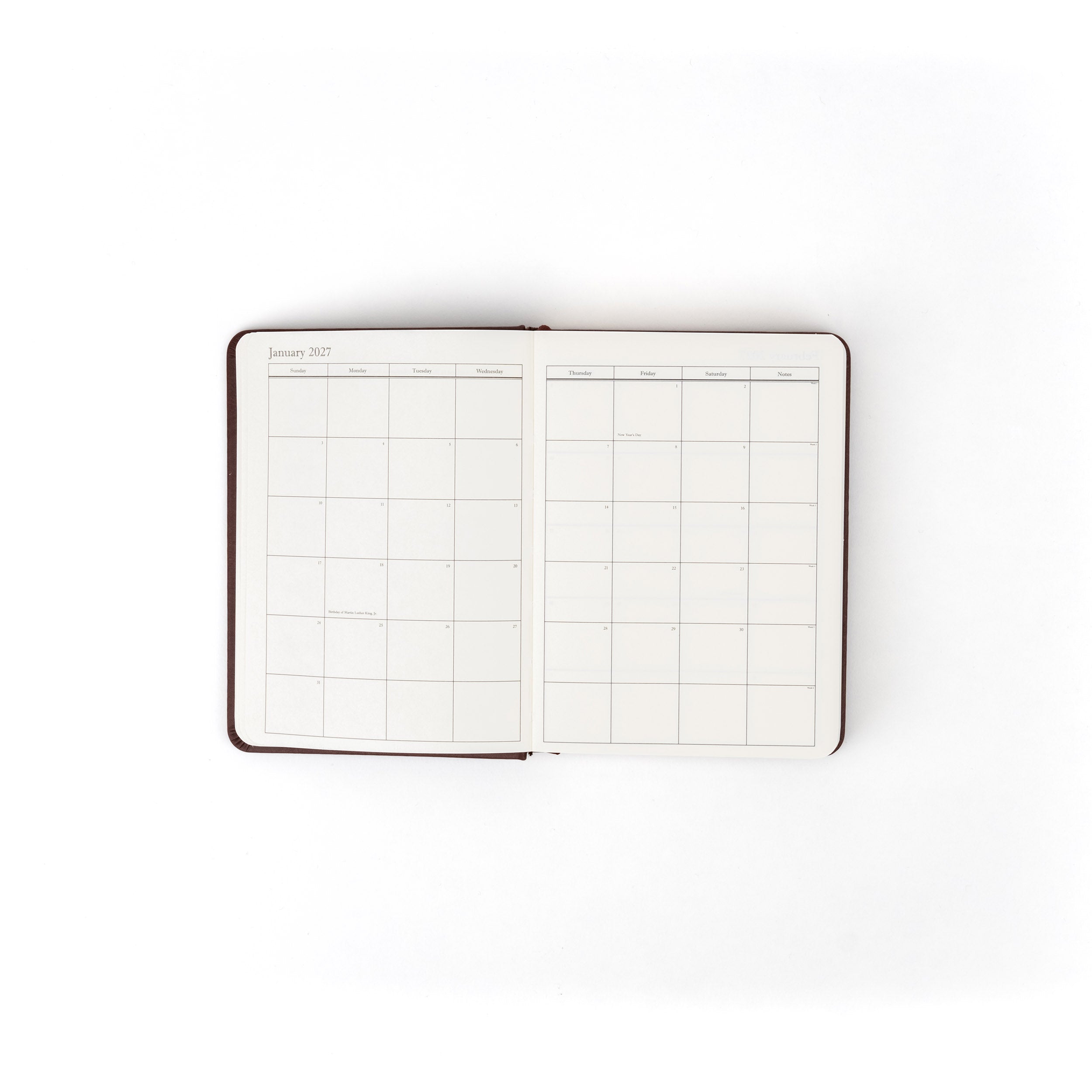 The Executive Journal – 2027 Edition – with US Public Holidays