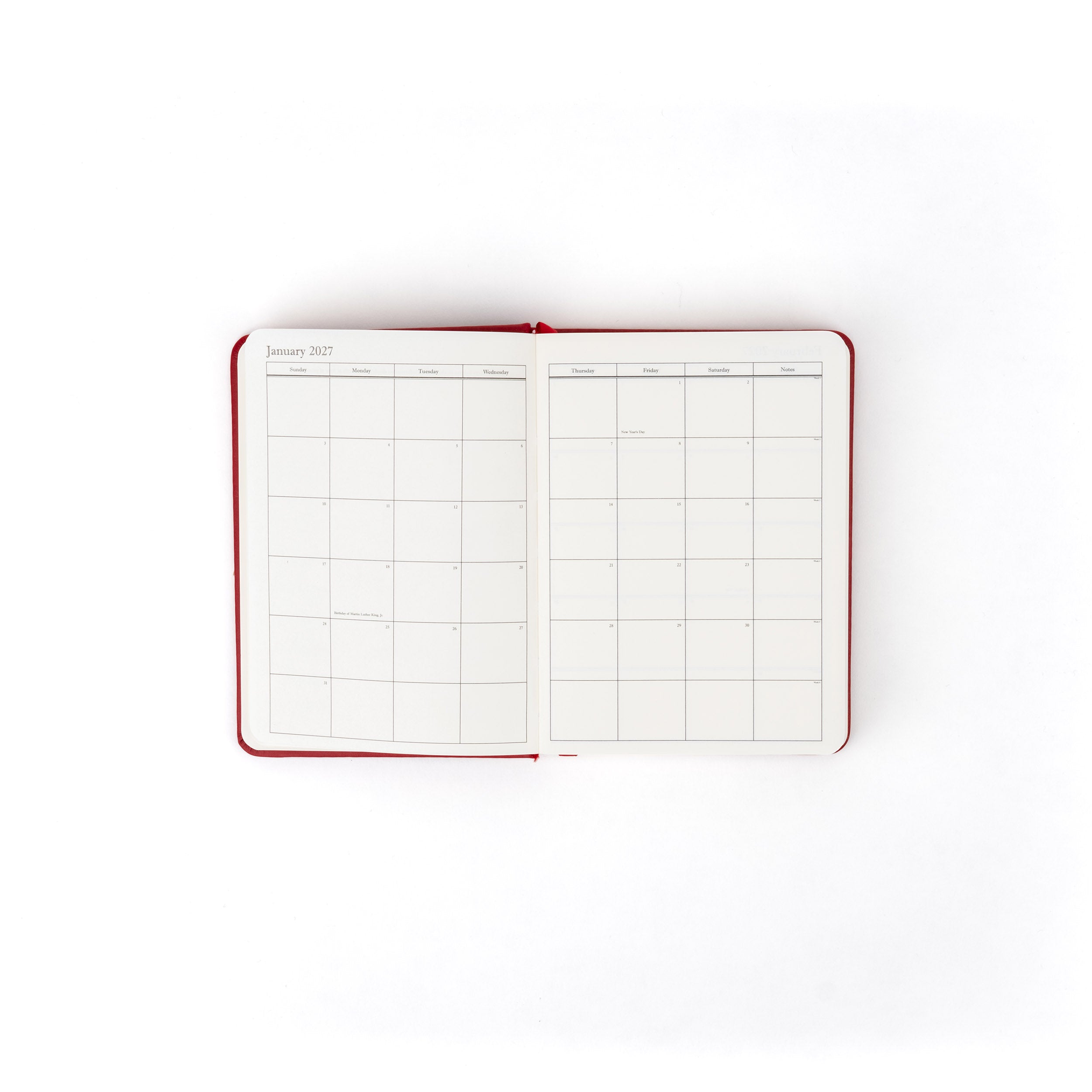The Executive Journal – 2027 Edition – with US Public Holidays