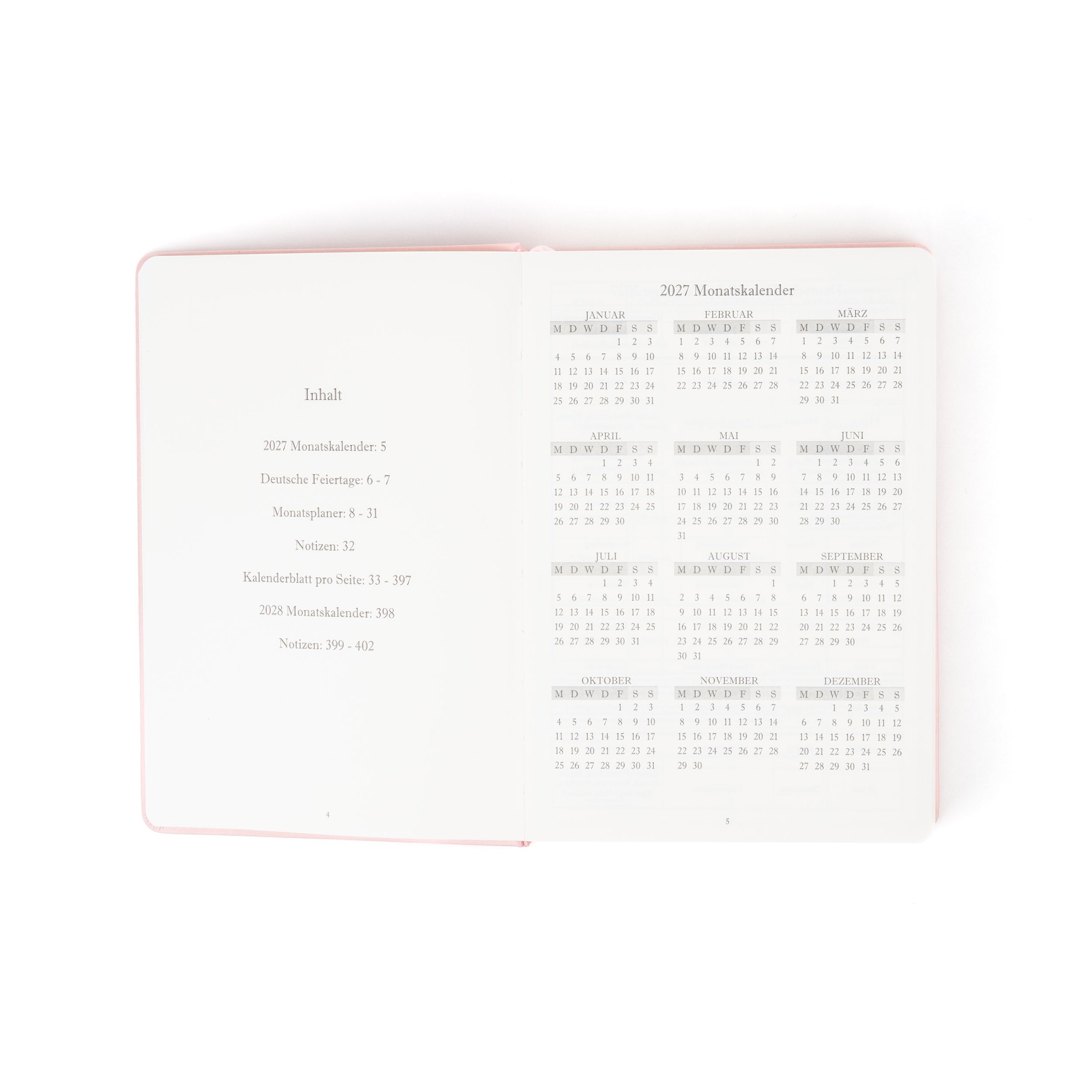 The Executive Journal – 2027 Edition – with German Public Holidays