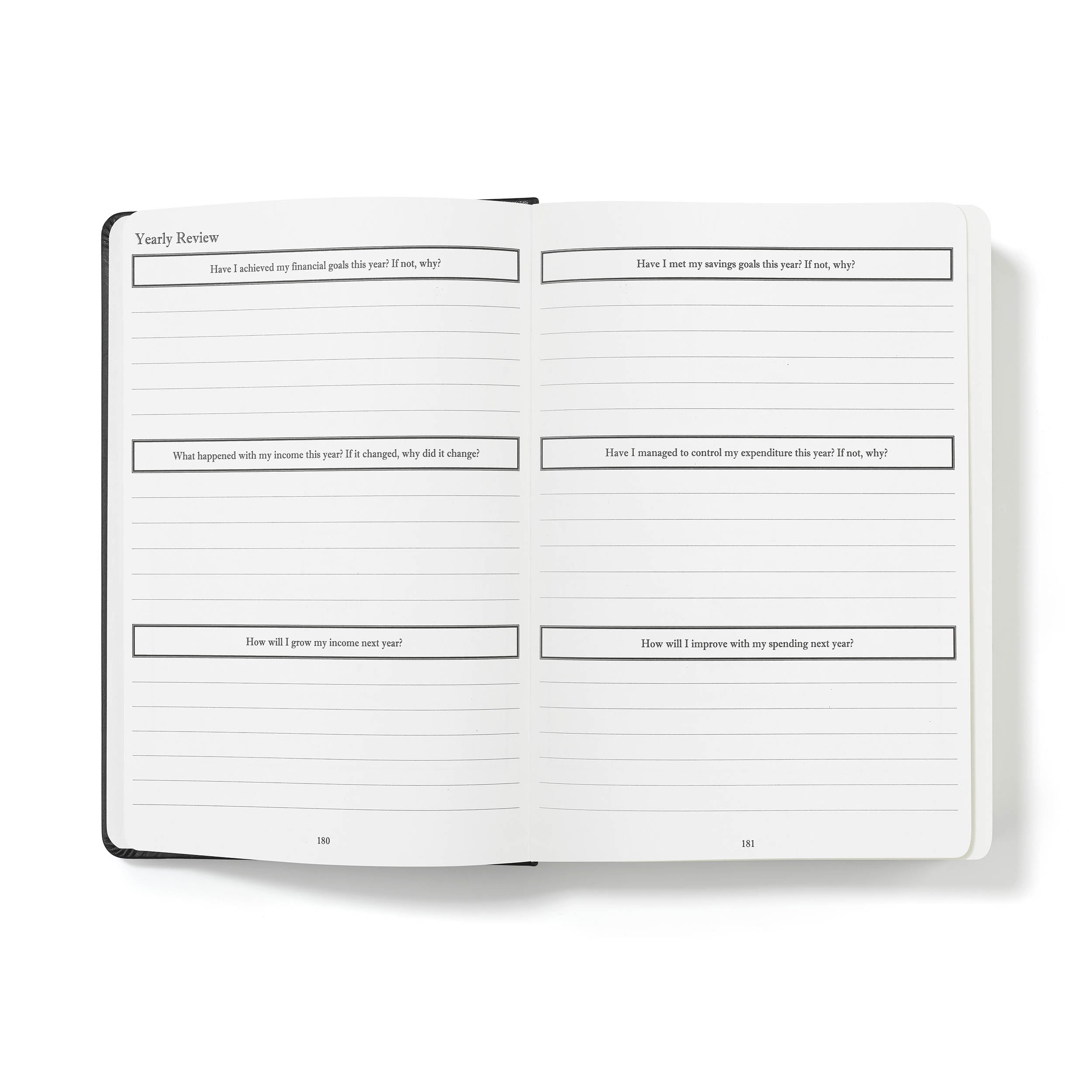 The Resourceful Journal – Finanzplaner und monatliches Budgetbuch