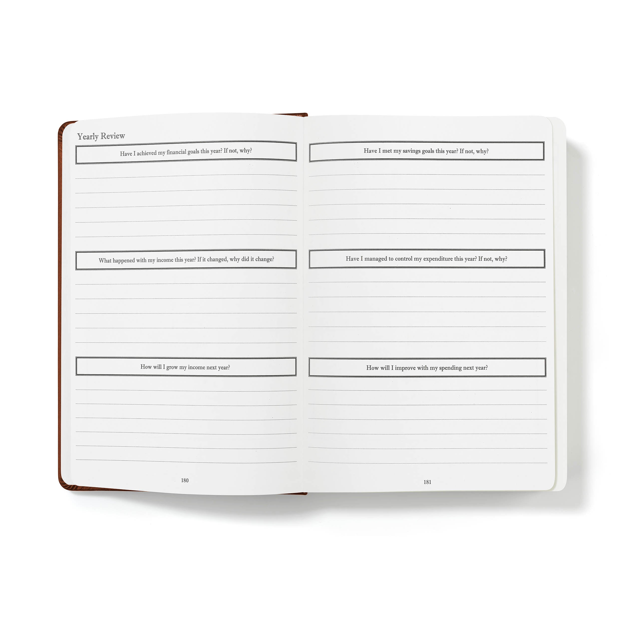 The Resourceful Journal – Finanzplaner und monatliches Budgetbuch