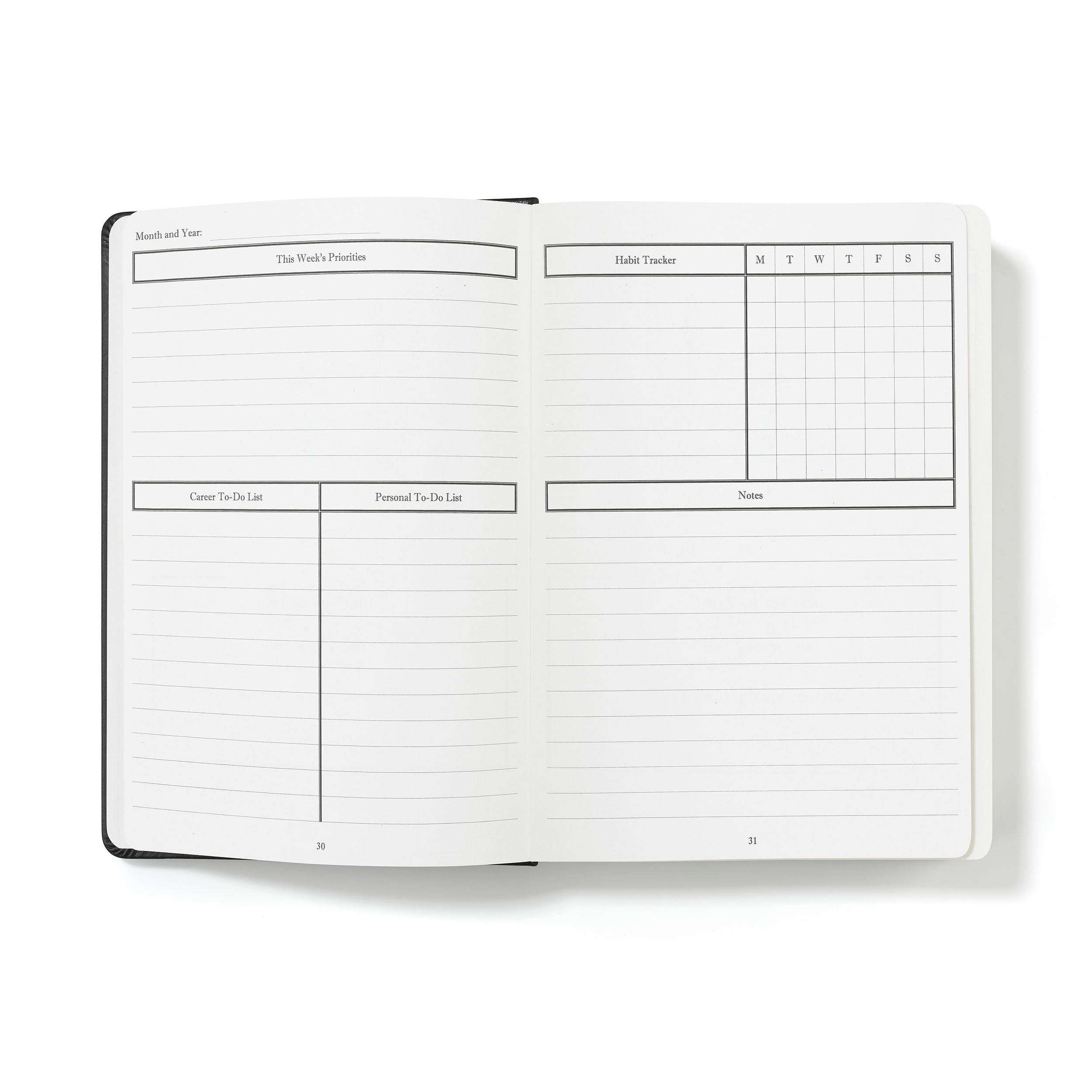 The Productive Journal – Wöchentlicher Produktivitätsplaner