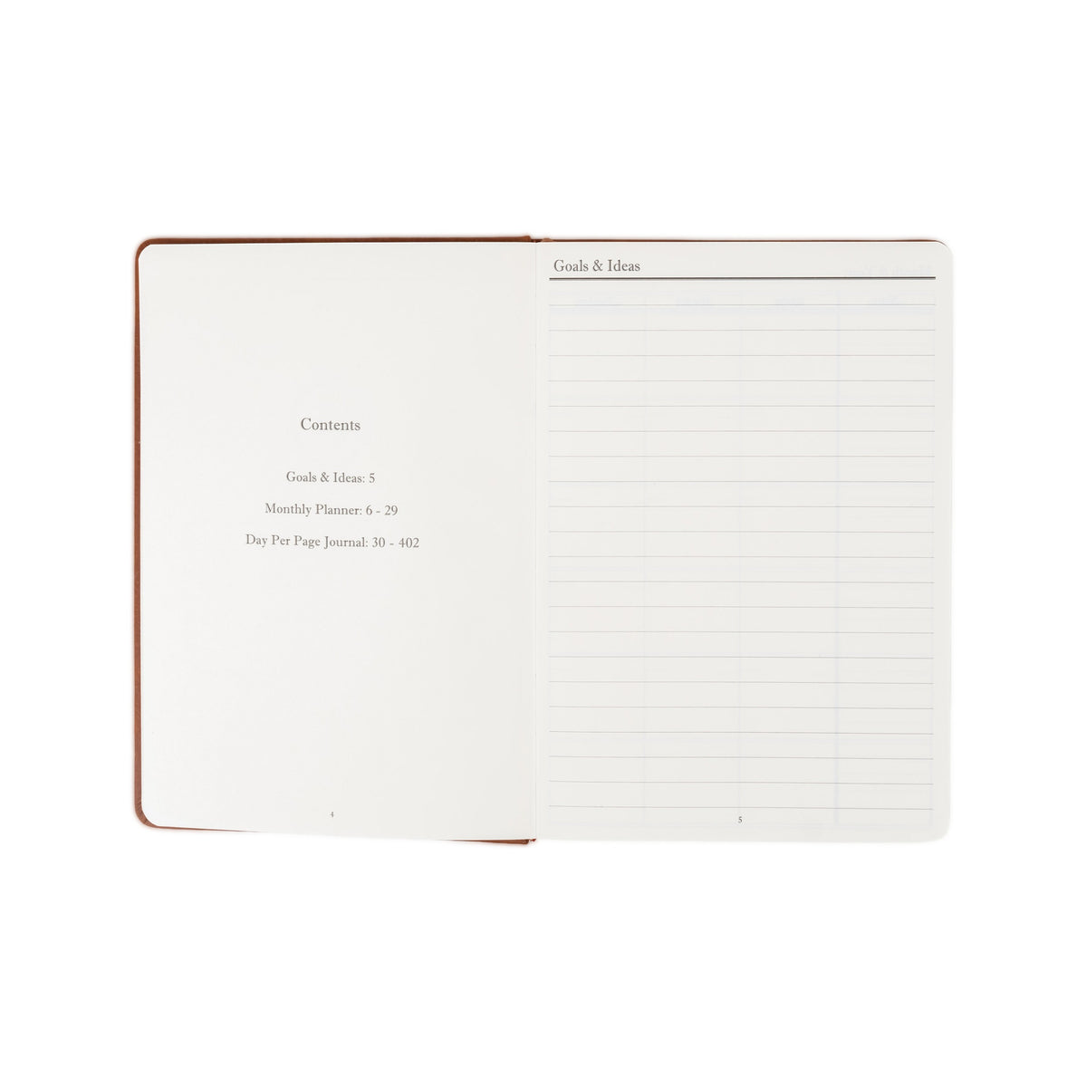 The Executive Journal – Undated Edition – US Layout