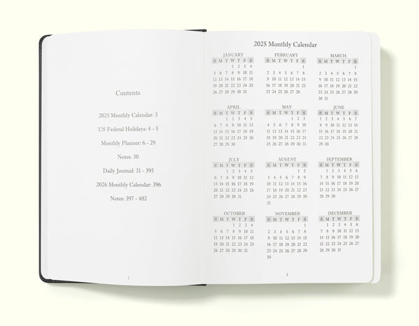 The Executive Journal – 2025 Daily Planner and Diary