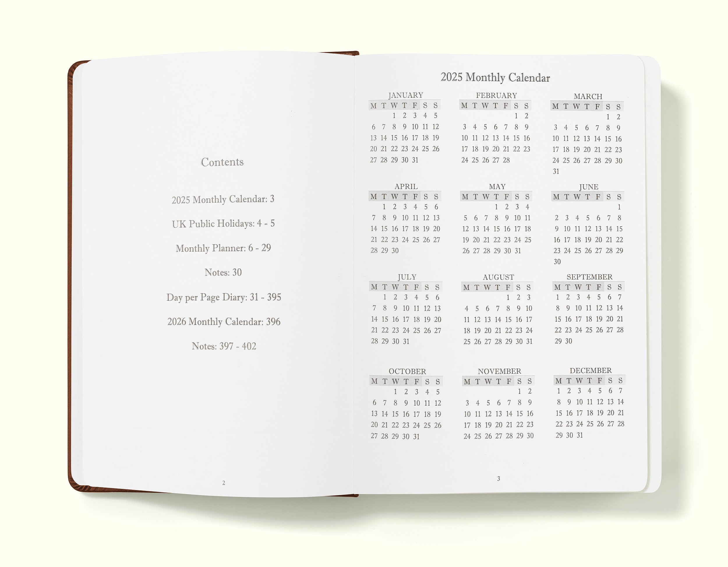 The Executive Journal – 2025 Daily Planner and Diary