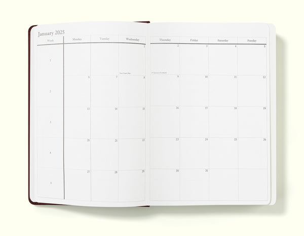 The Executive Journal – 2025 Daily Planner and Diary