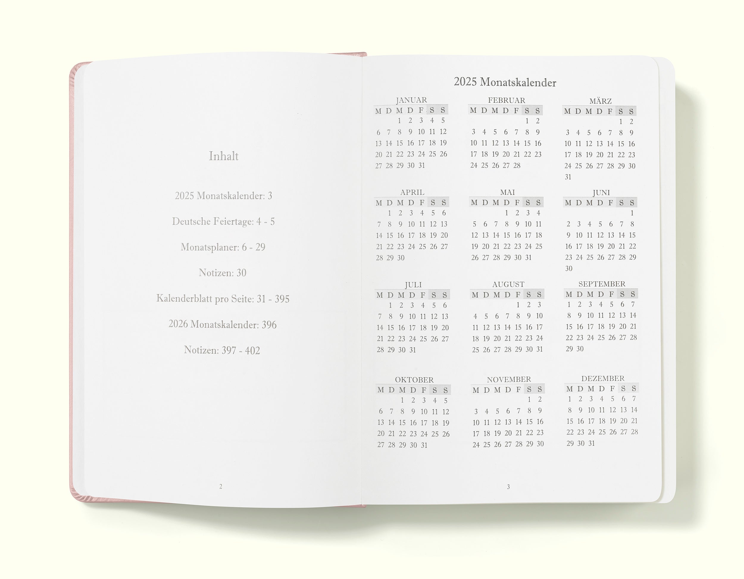 The Executive Journal – 2025 Daily Planner and Diary