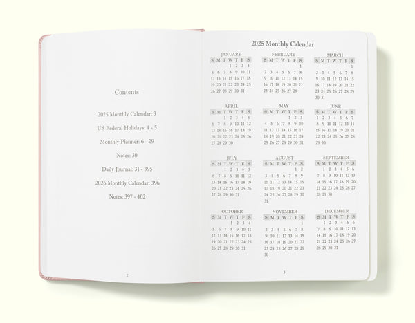 The Executive Journal – 2025 Daily Planner and Diary