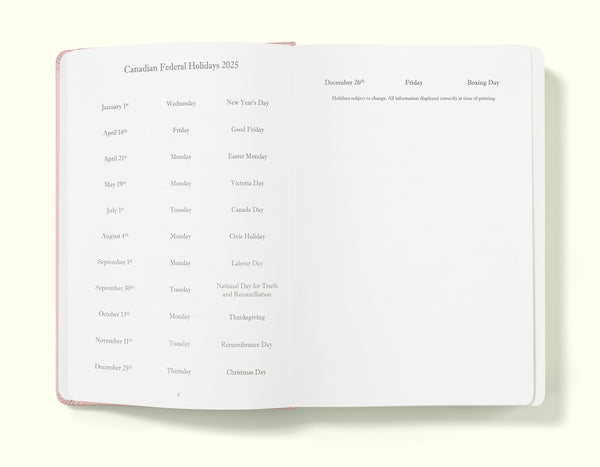 The Executive Journal – 2025 Daily Planner and Diary