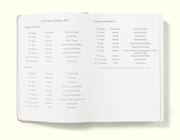 The Executive Journal – 2025 Daily Planner and Diary