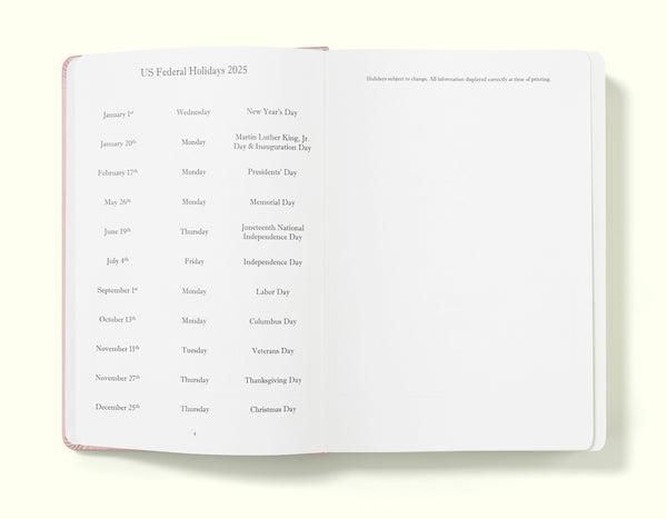 The Executive Journal – 2025 Daily Planner and Diary