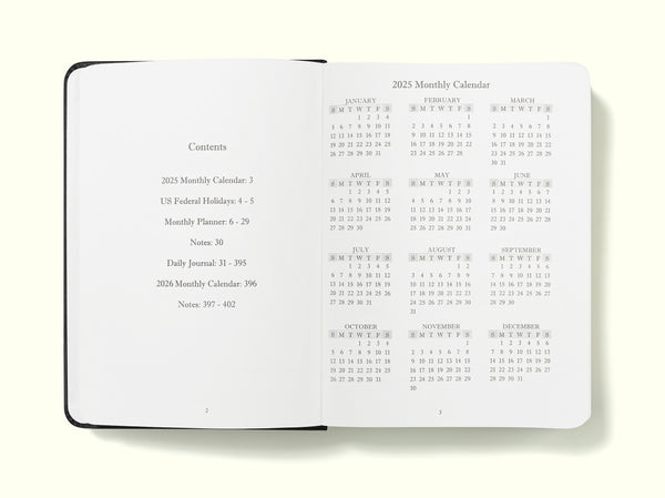 The Executive Journal – 2025 Daily Planner and Diary