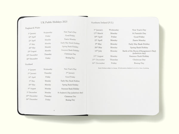 The Executive Journal – 2025 Daily Planner and Diary