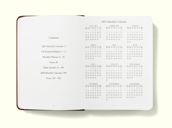 The Executive Journal – 2025 Daily Planner and Diary