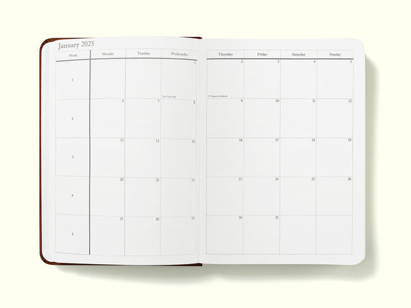 The Executive Journal – 2025 Daily Planner and Diary