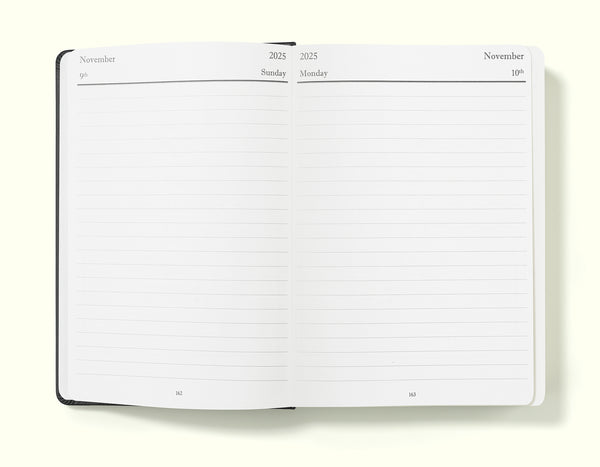 Executive Mid-Year Day Per Page Journal - July 2025 to June 2026 - Daily Diary Planner